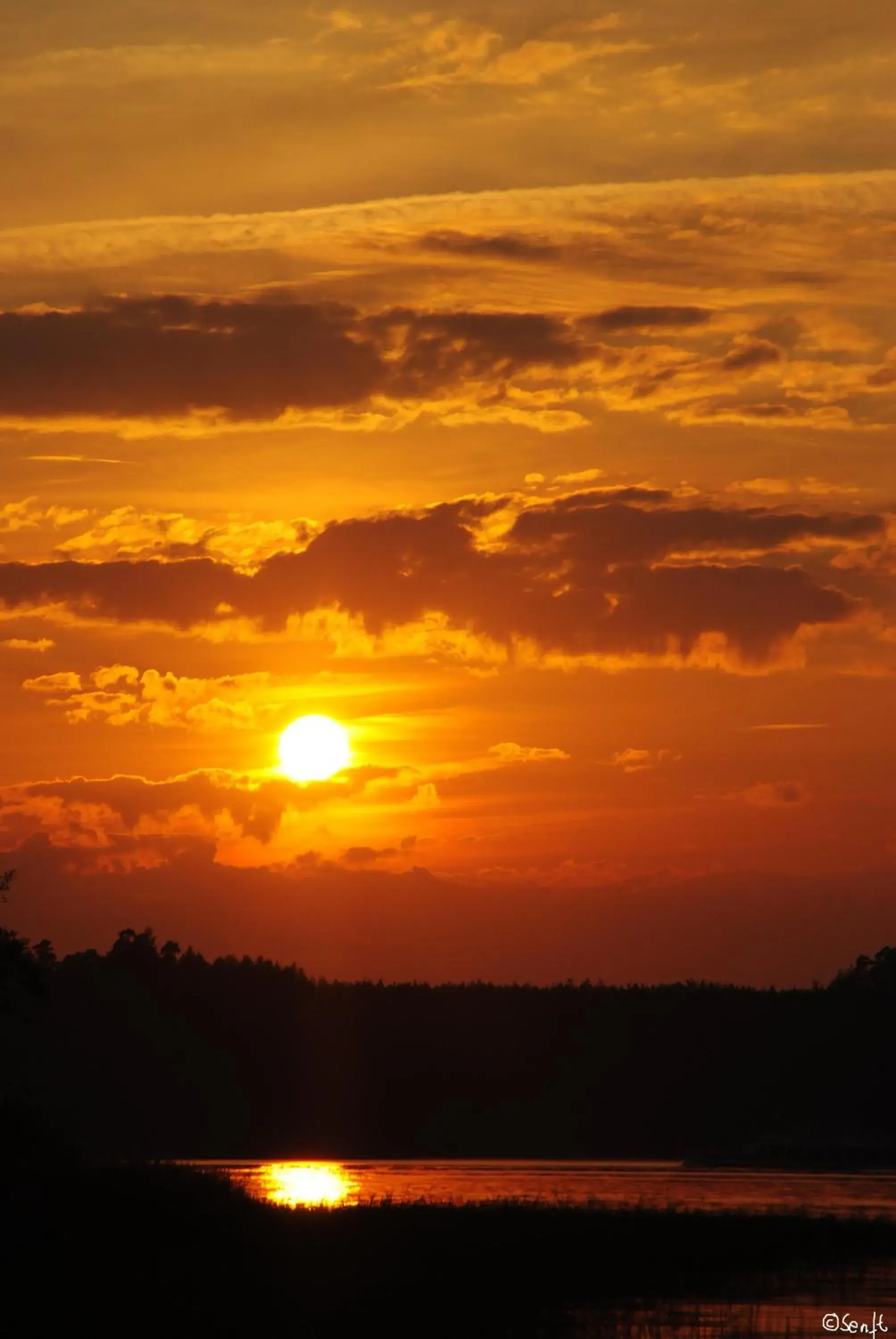 Natural landscape, Sunrise/Sunset in Hotel zwischen den Seen