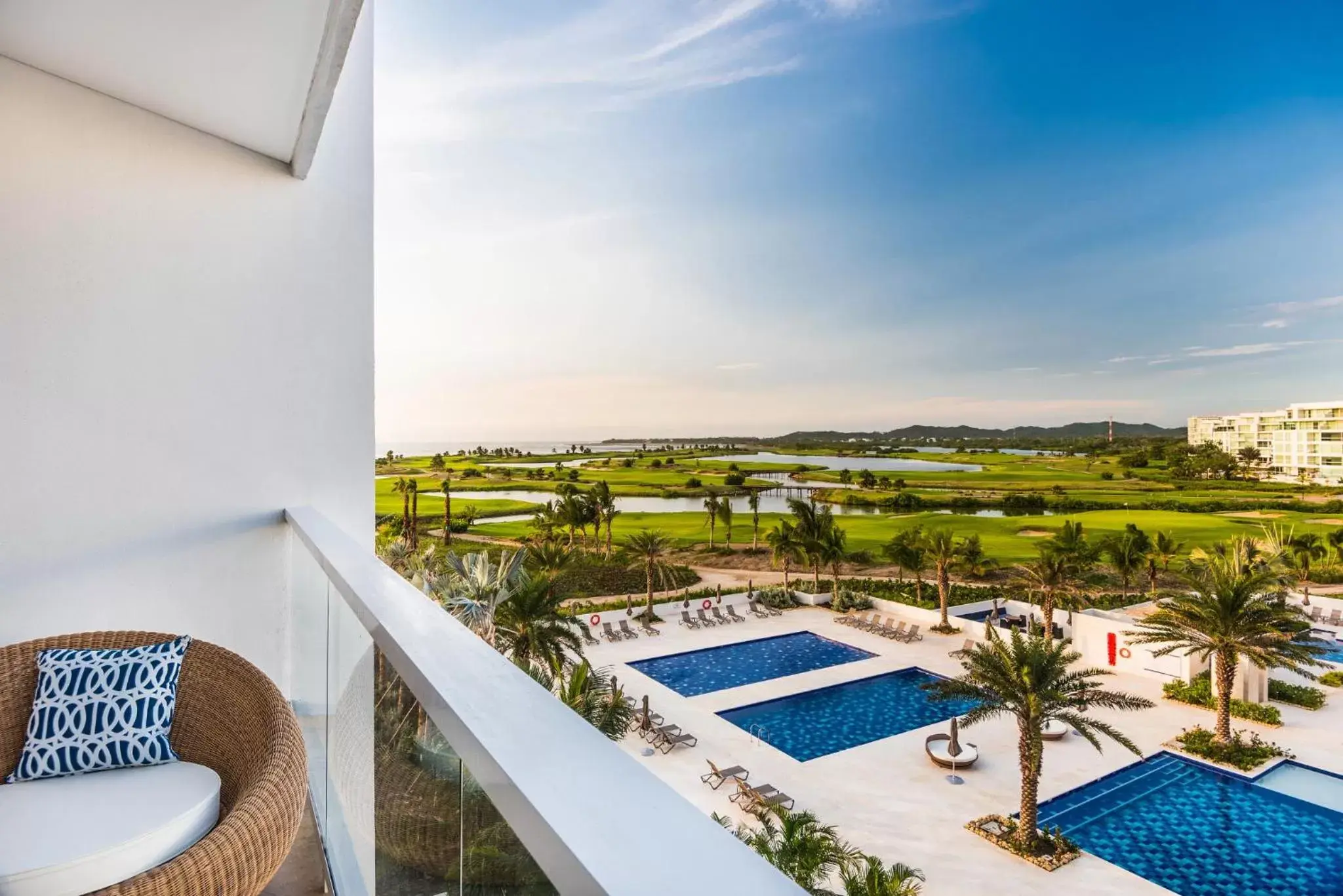 Natural landscape, Pool View in Dreams Karibana Cartagena Golf & Spa Resort