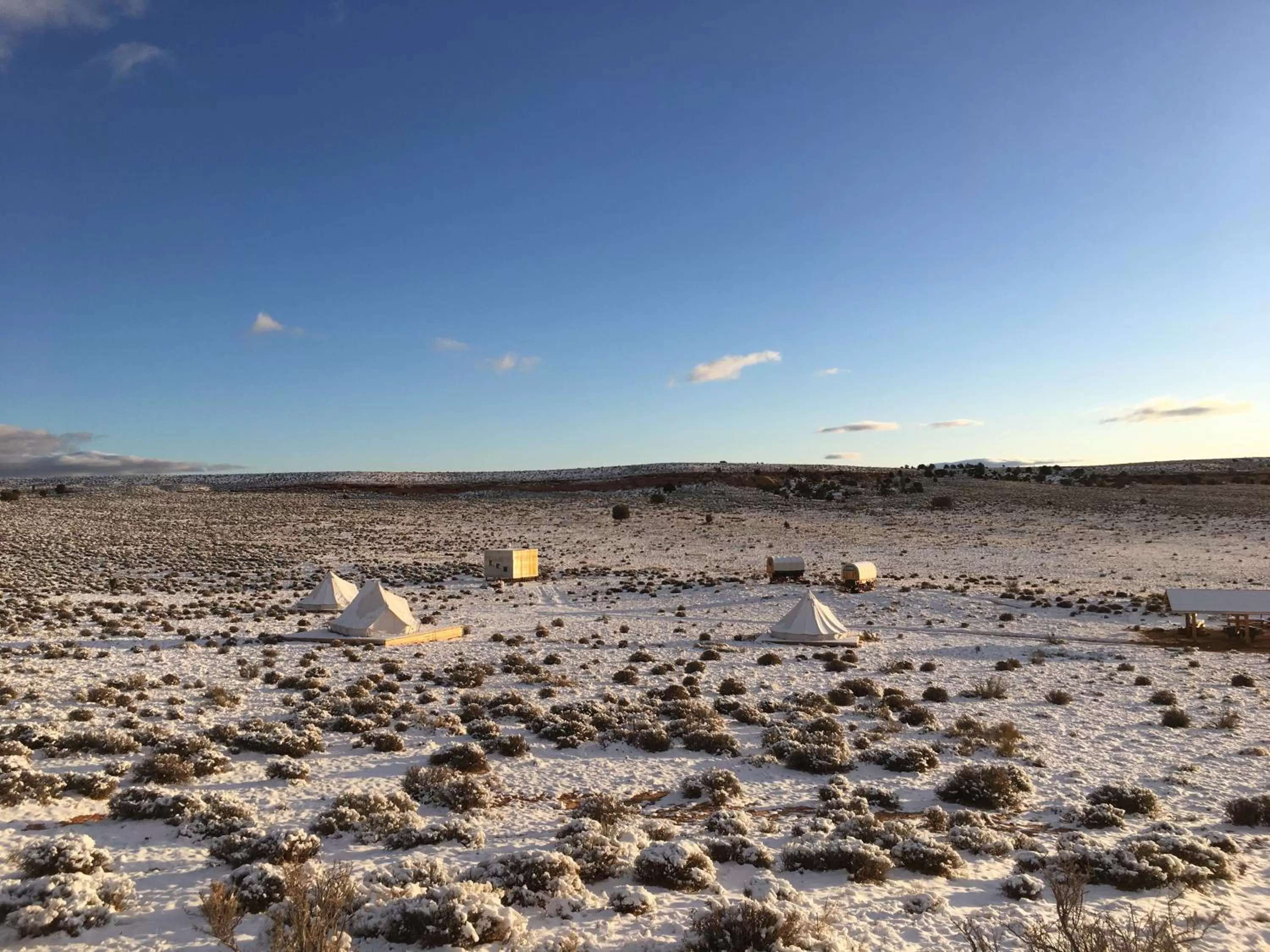 Natural landscape in Shash Dine' EcoRetreat
