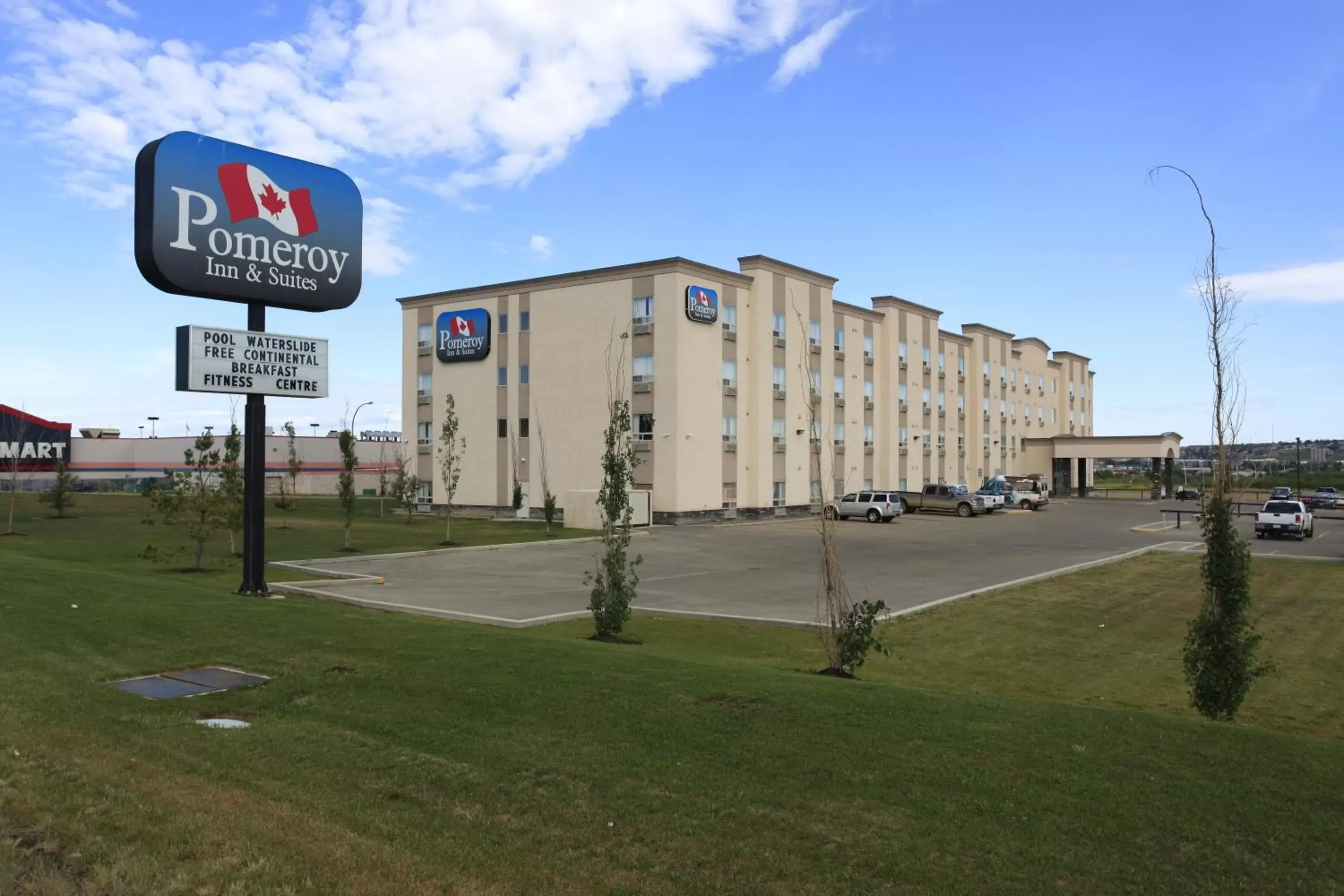 Bird's eye view in Pomeroy Inn and Suites Dawson Creek