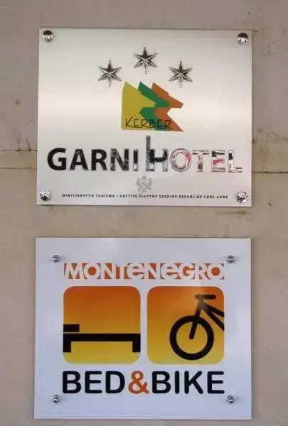 Logo/Certificate/Sign in Hotel Kerber