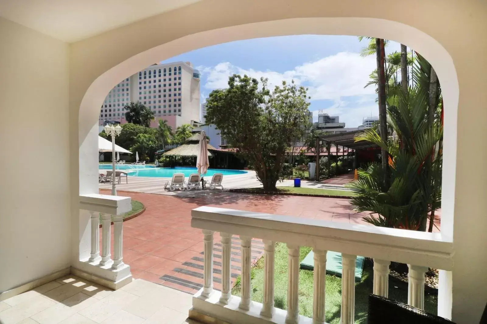 Pool View in Hotel El Panama by Faranda Grand, a member of Radisson Individuals