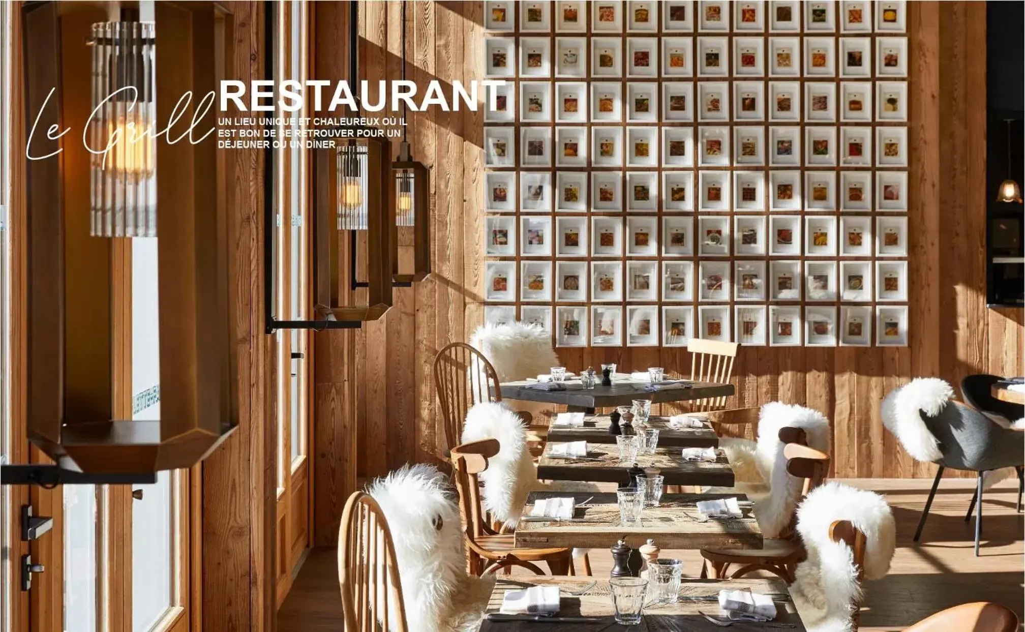 Restaurant/places to eat in Ecrin Blanc Resort Courchevel