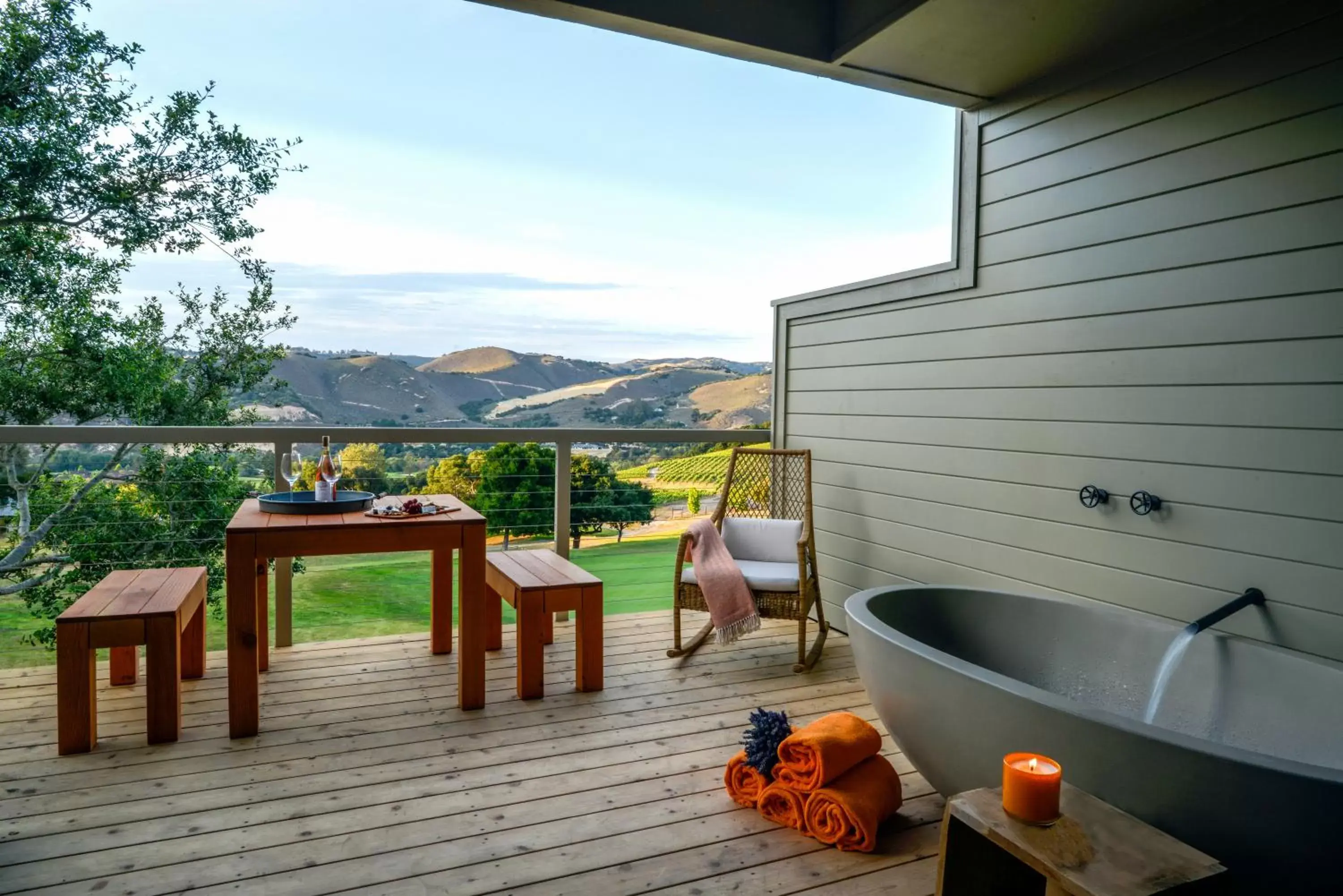 Hilltop Ranch King Suite with Outdoor Tub in Carmel Valley Ranch, in The Unbound Collection by Hyatt