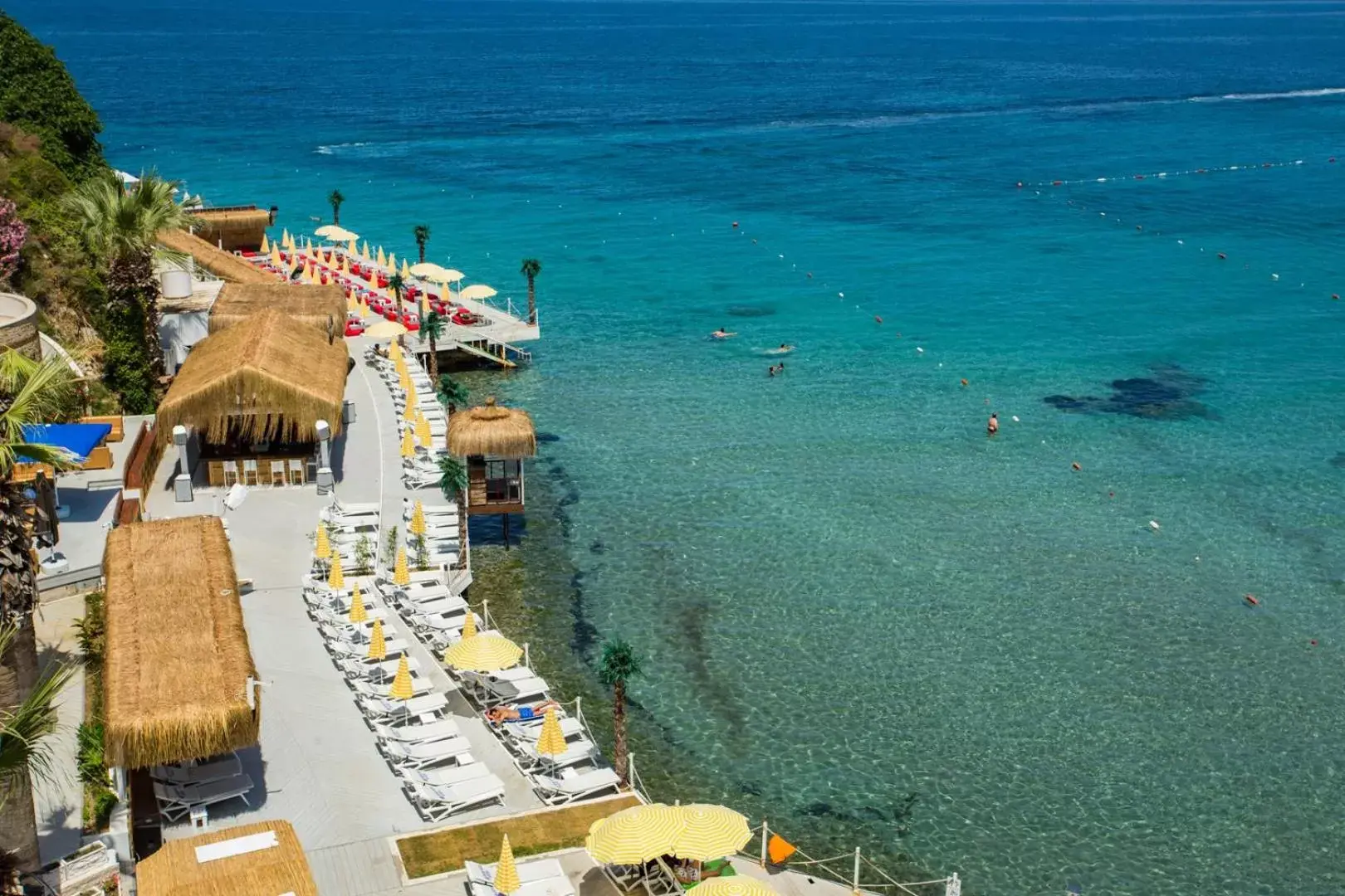 Bird's eye view, Bird's-eye View in Marti Beach Hotel