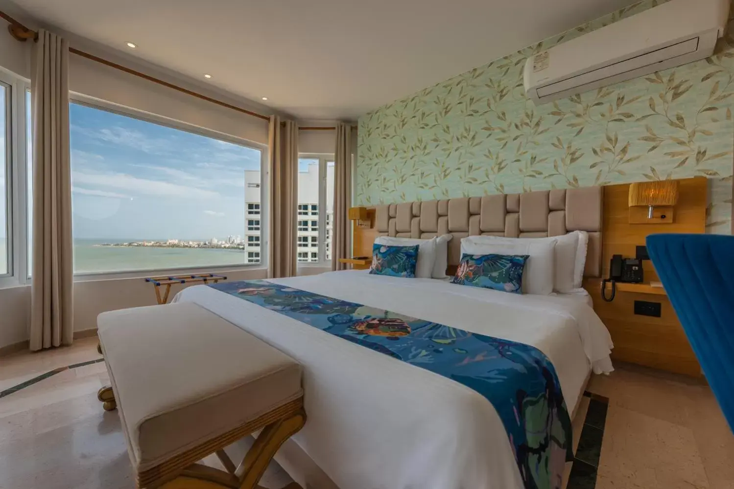 Bed in Hotel Regatta Cartagena