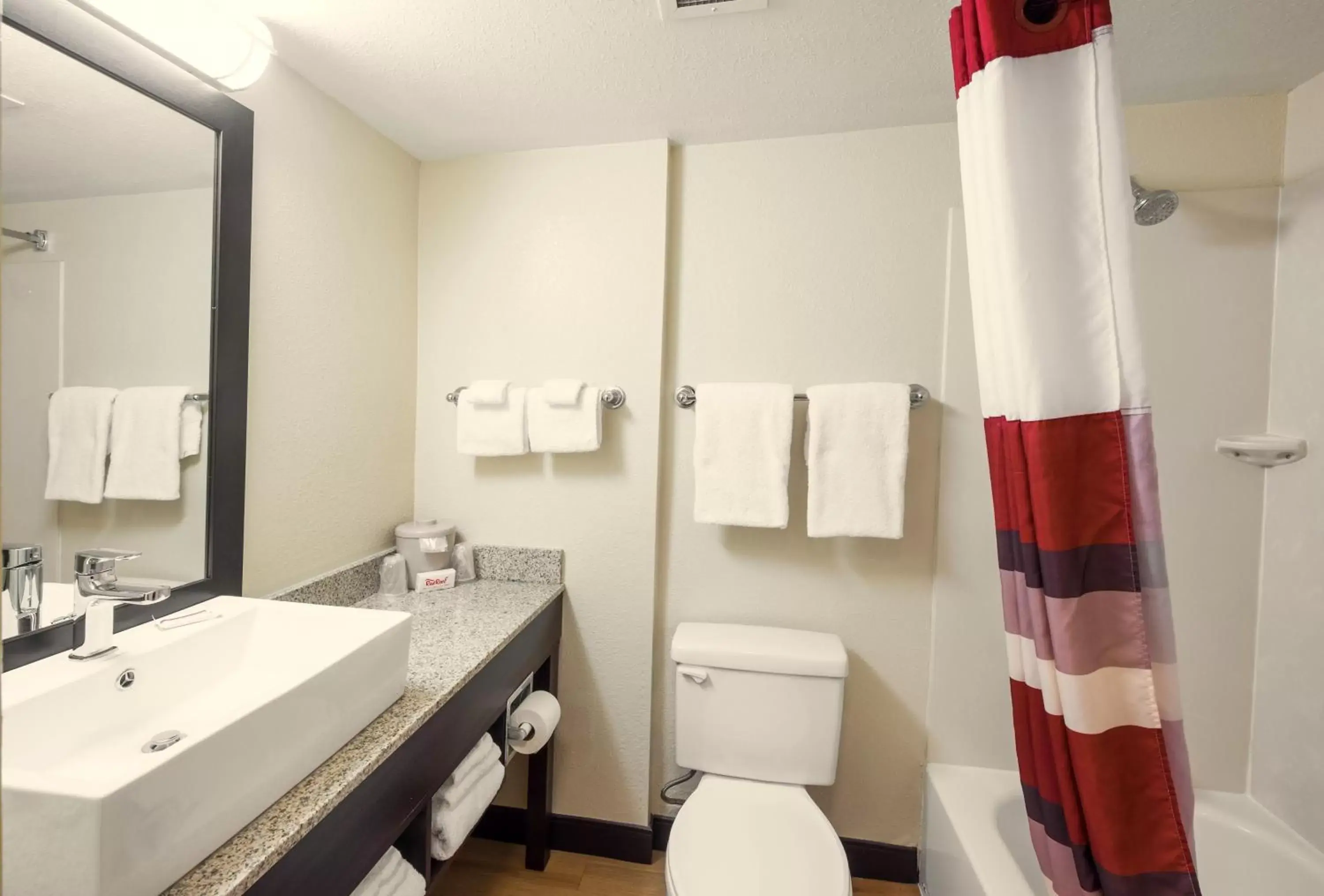 Bathroom in Red Roof Inn PLUS+ South Deerfield - Amherst