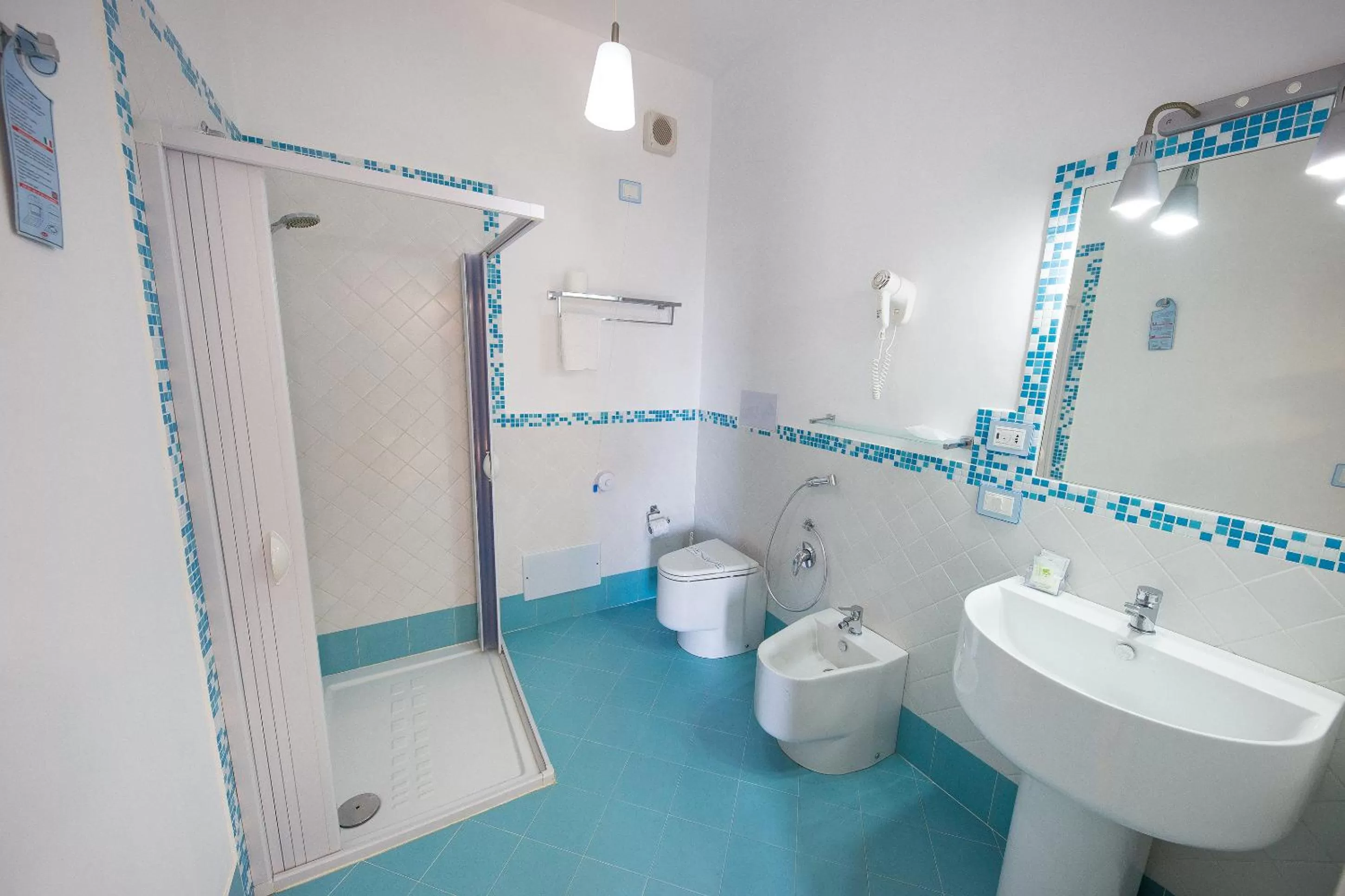 Shower in Petruso Resort