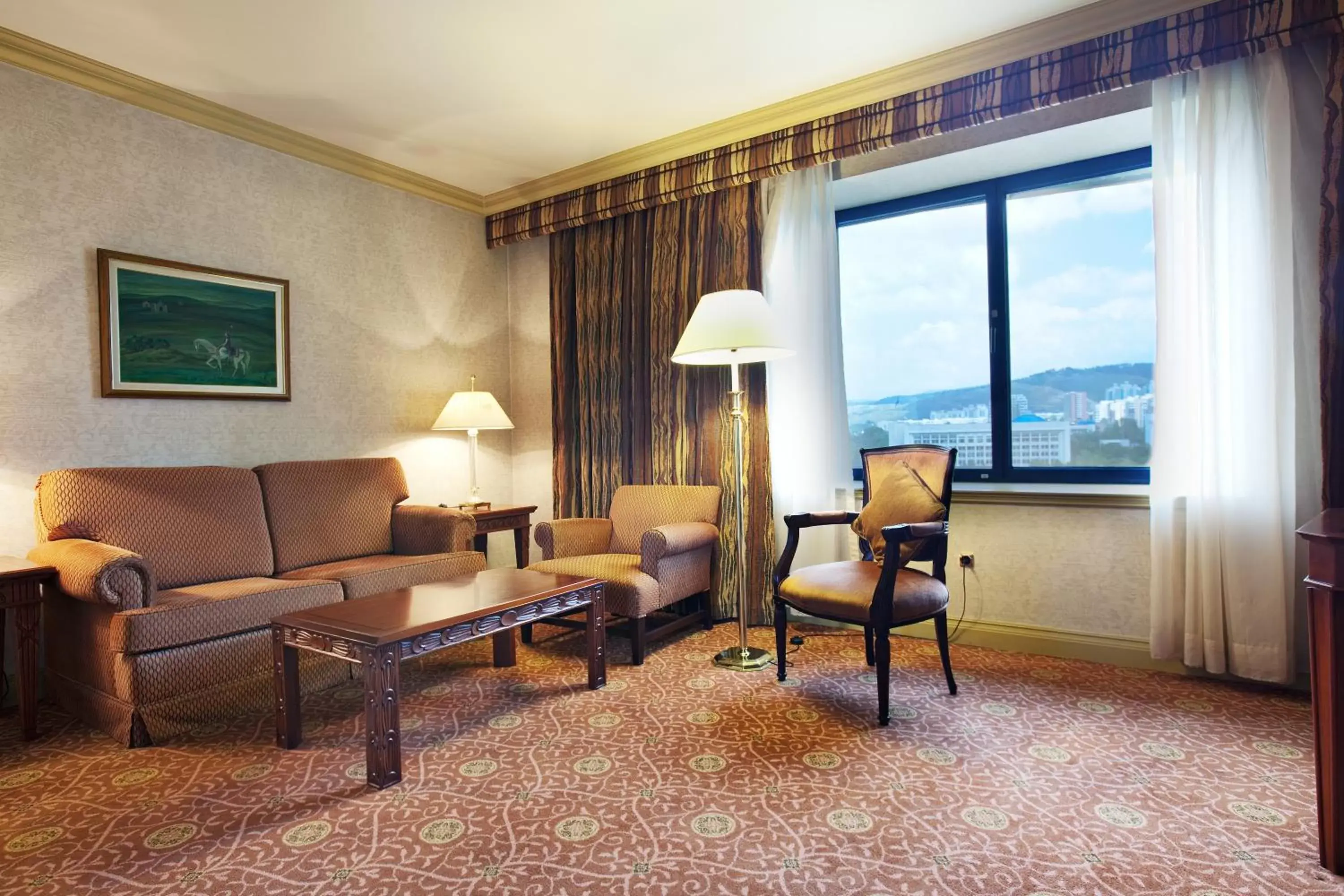 Photo of the whole room, Seating Area in InterContinental Almaty, an IHG Hotel