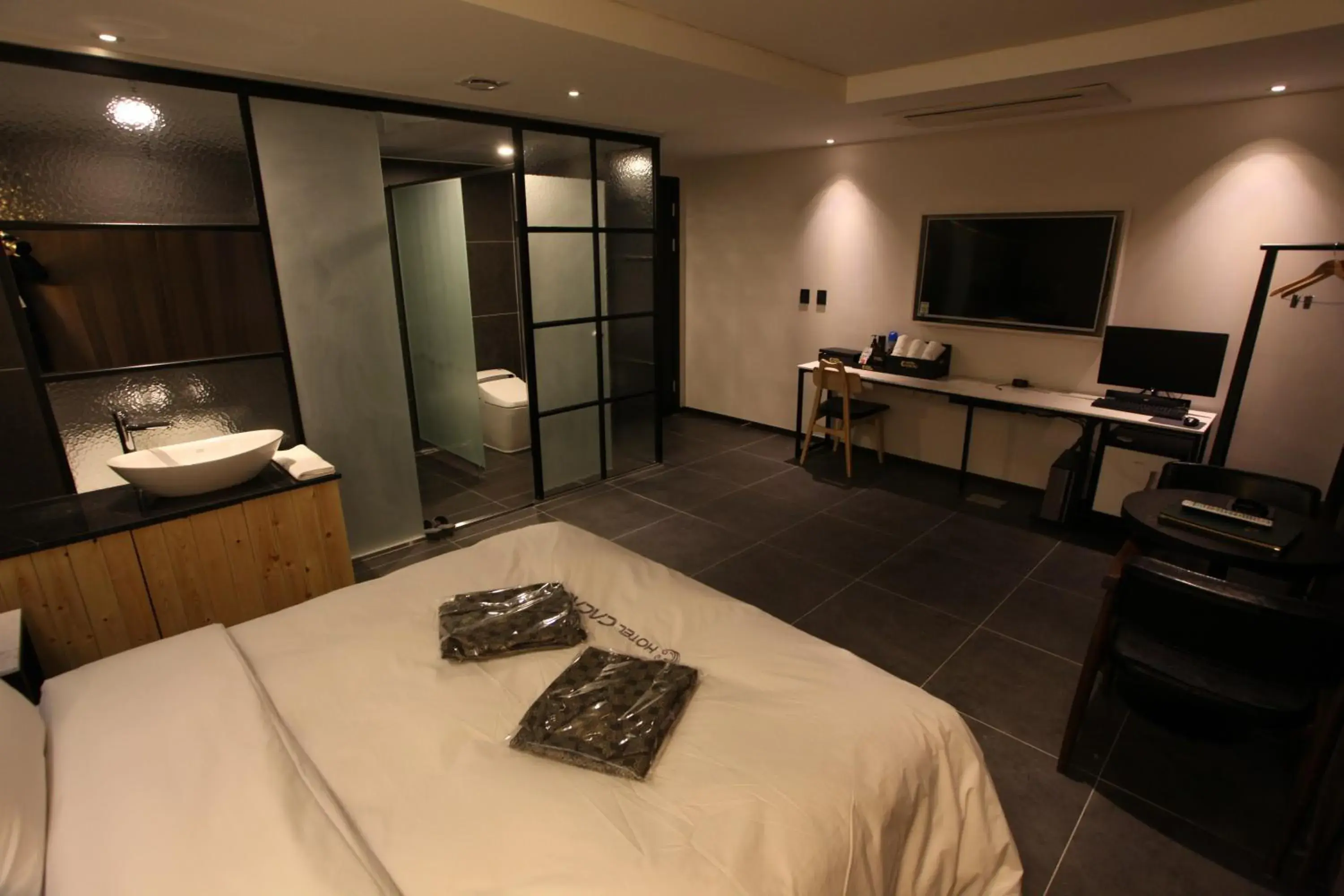 Bed in Hotel Cacao Bed in Hotel Cacao