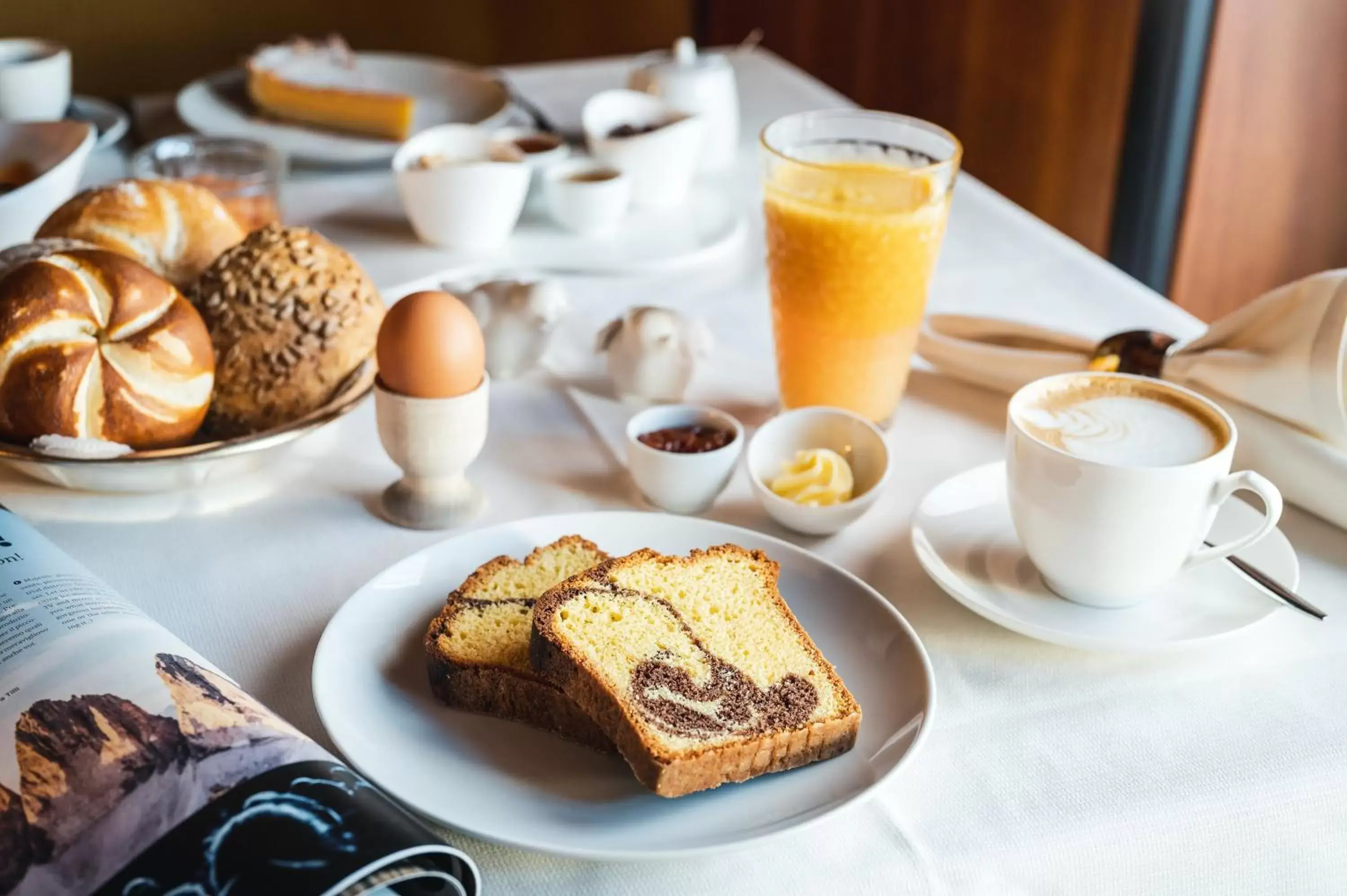 Food close-up, Breakfast in Corso am Graben