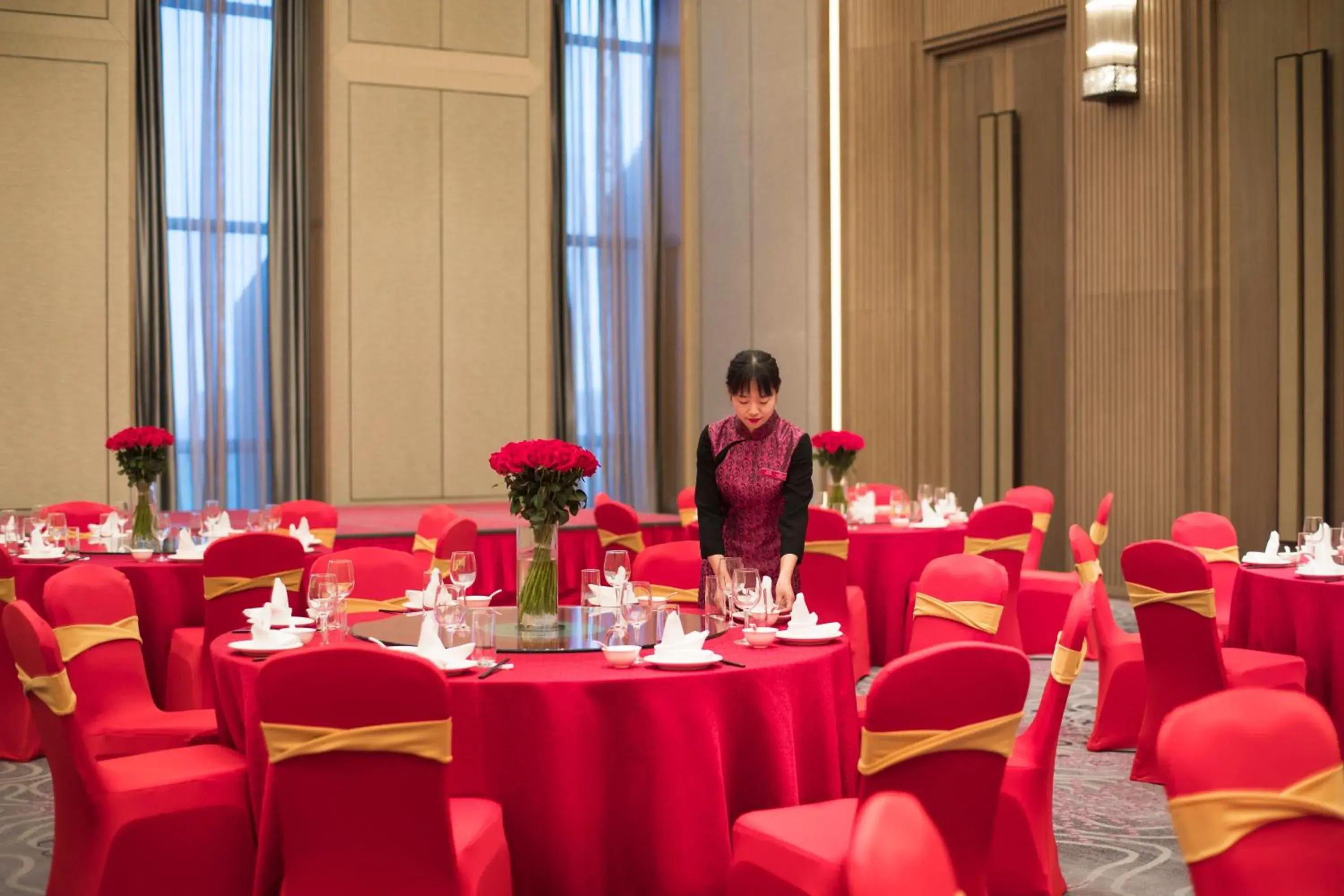 Meeting/conference room, Banquet Facilities in Crowne Plaza Harbin Songbei, an IHG Hotel