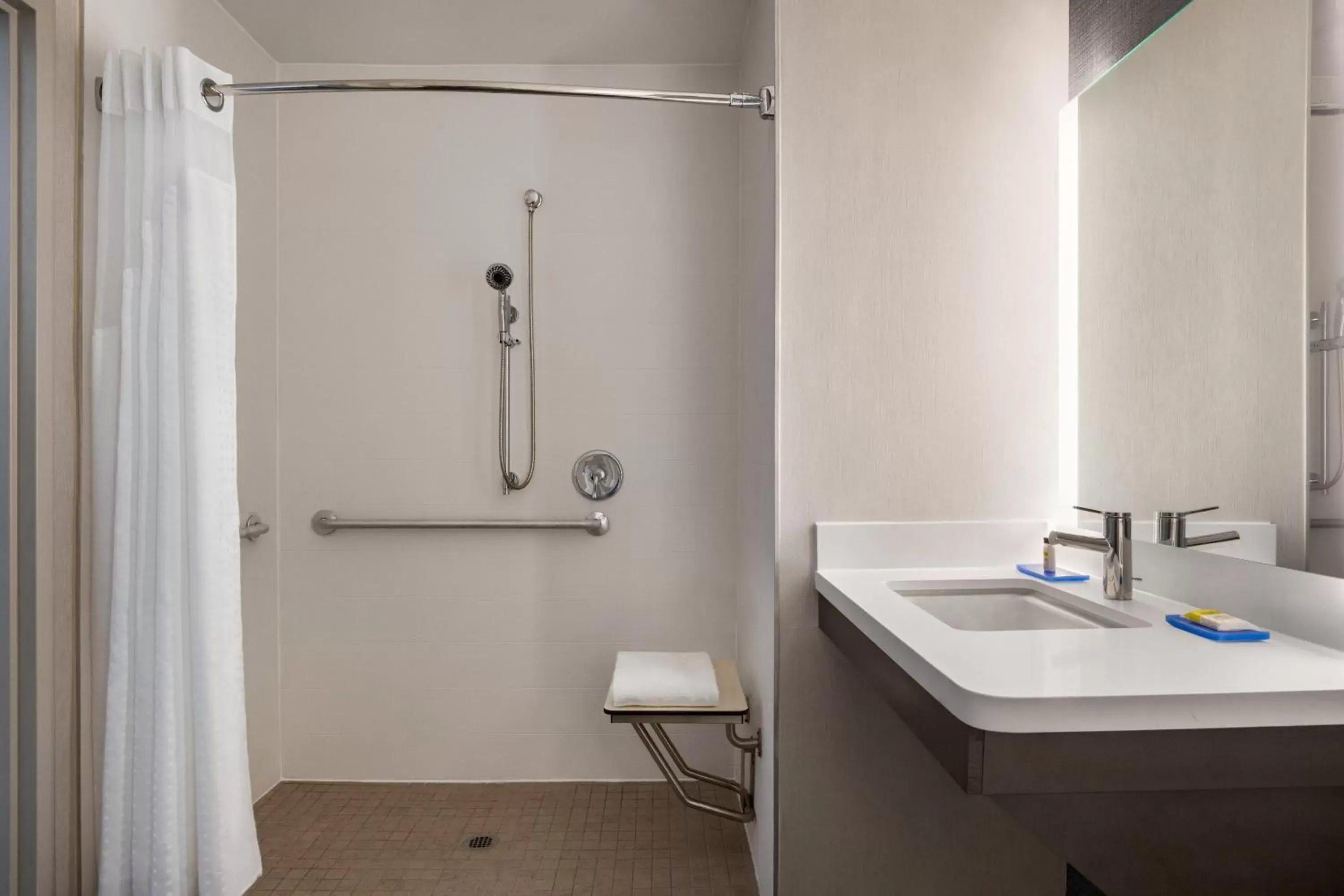 acessibility, Bathroom in Holiday Inn Express & Suites Denver Airport, an IHG Hotel