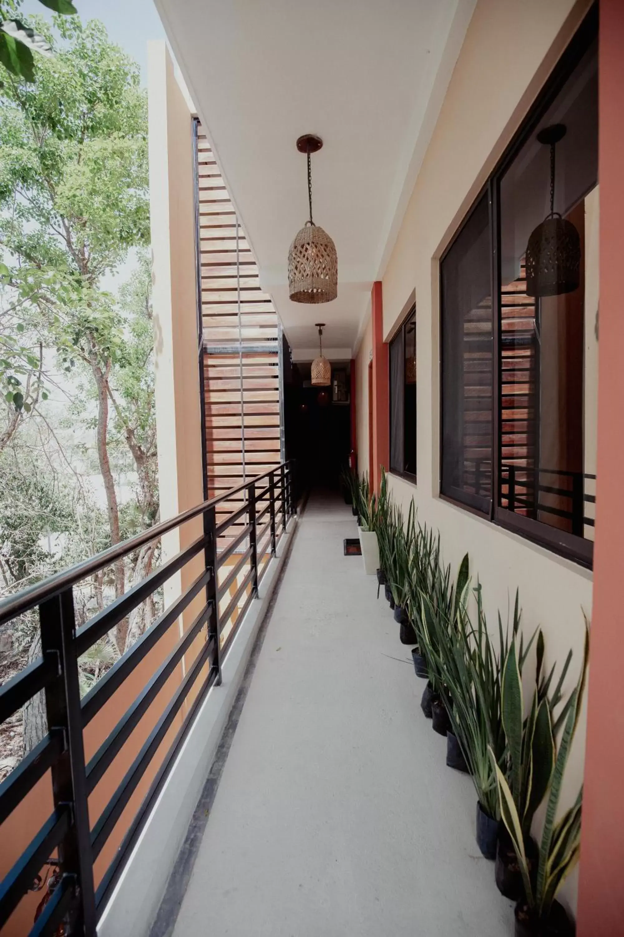 Balcony/Terrace in Hostal Del Jaguar