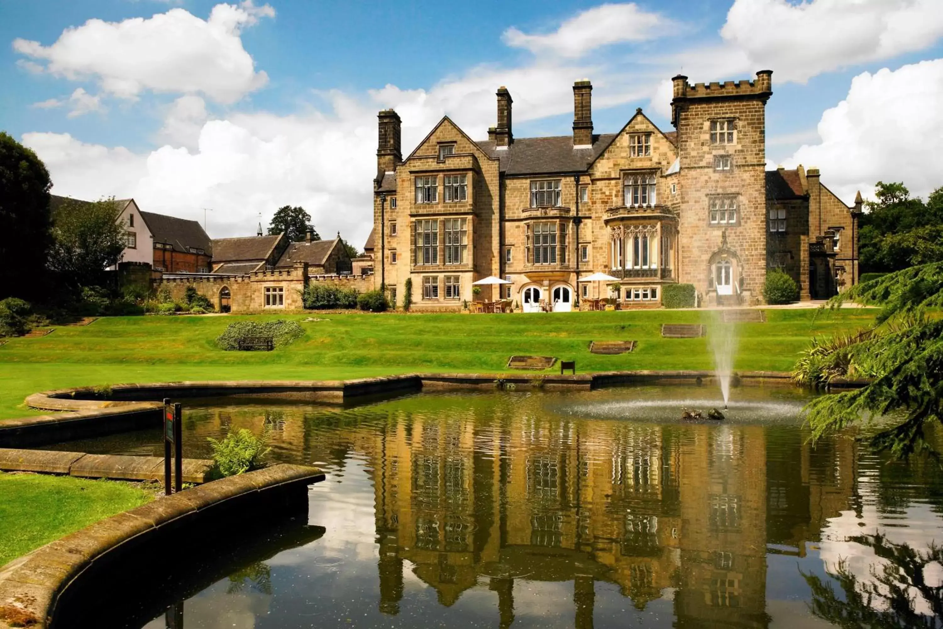 Property building in Delta Hotels by Marriott Breadsall Priory Country Club