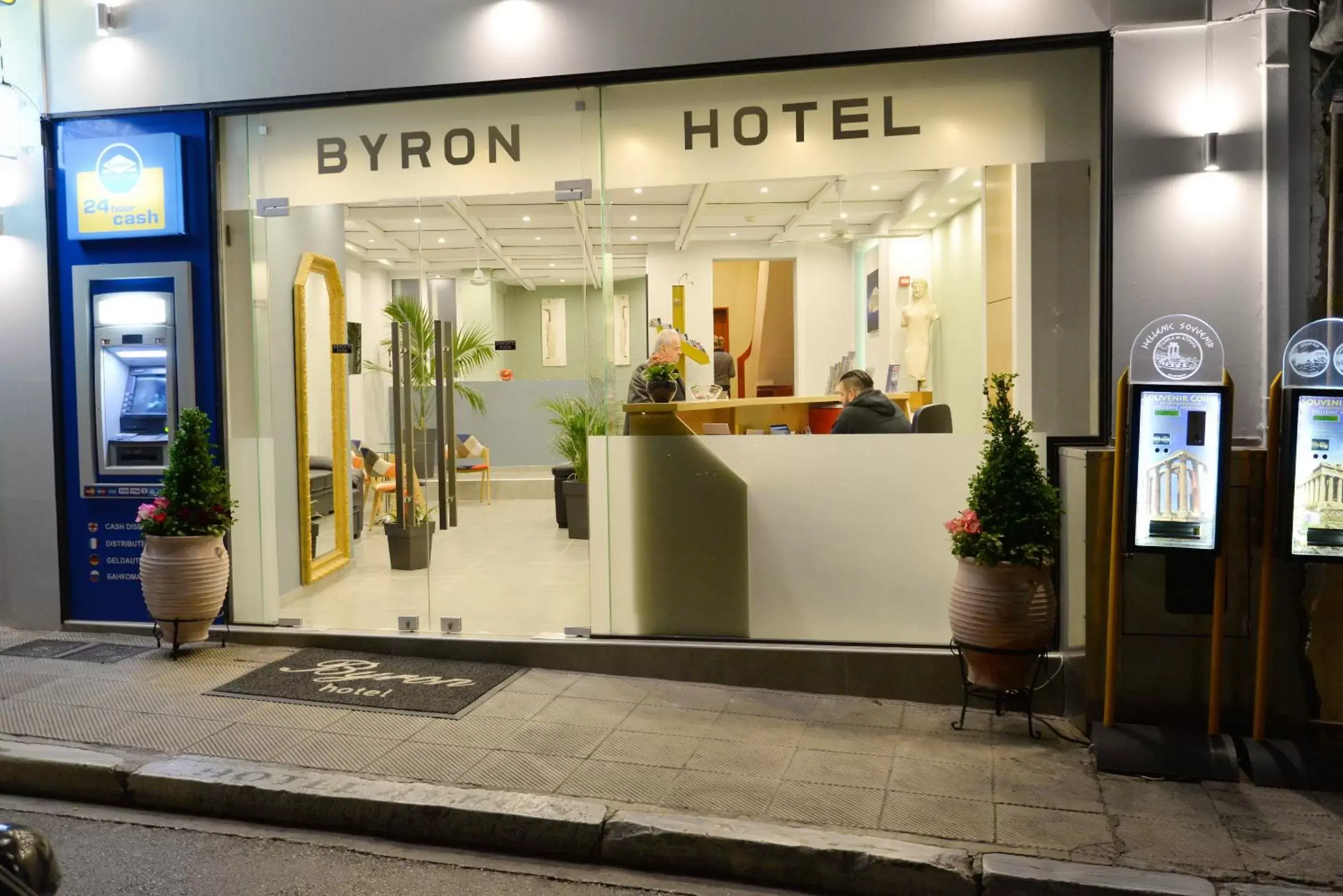Lobby or reception in Hotel Byron