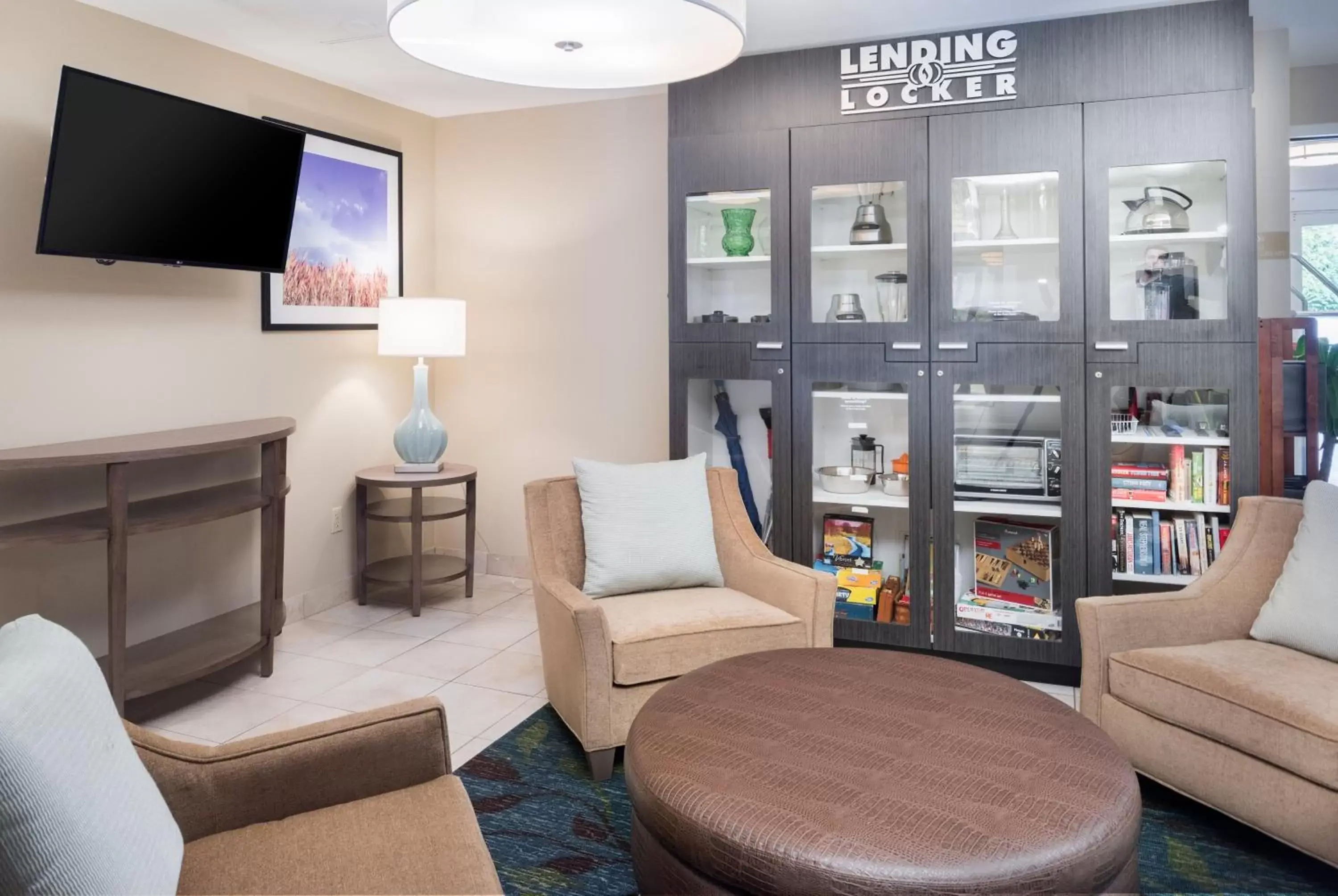 Decorative detail, Seating Area in Candlewood Suites Olympia - Lacey, an IHG Hotel