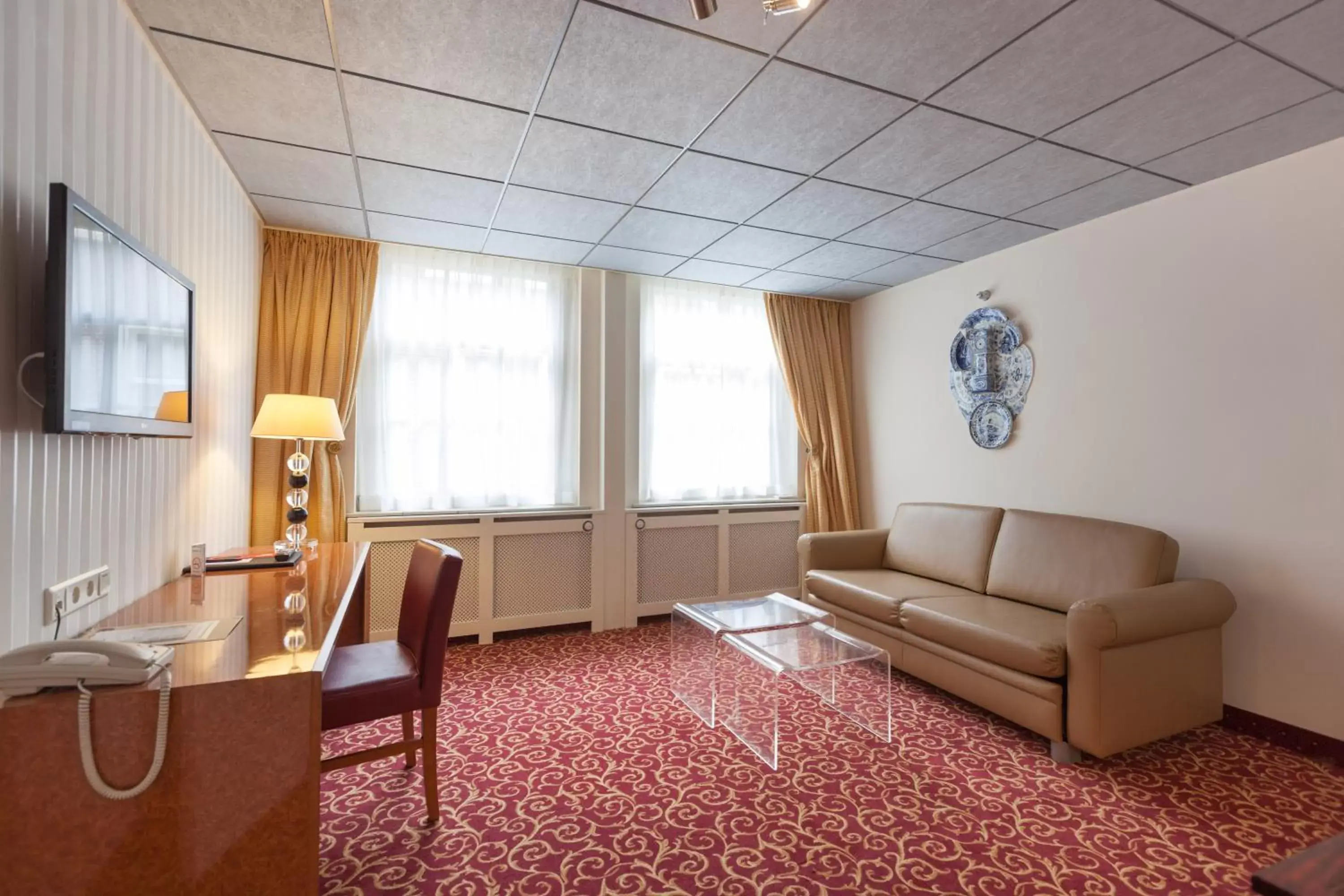 Living room, Seating Area in Best Western Museumhotels Delft