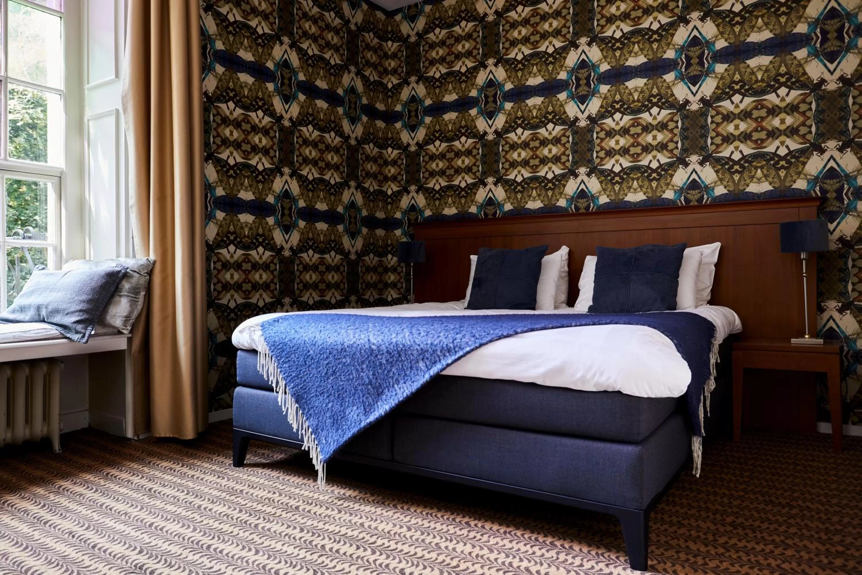 Bedroom, Bed in Kasteel Kerckebosch