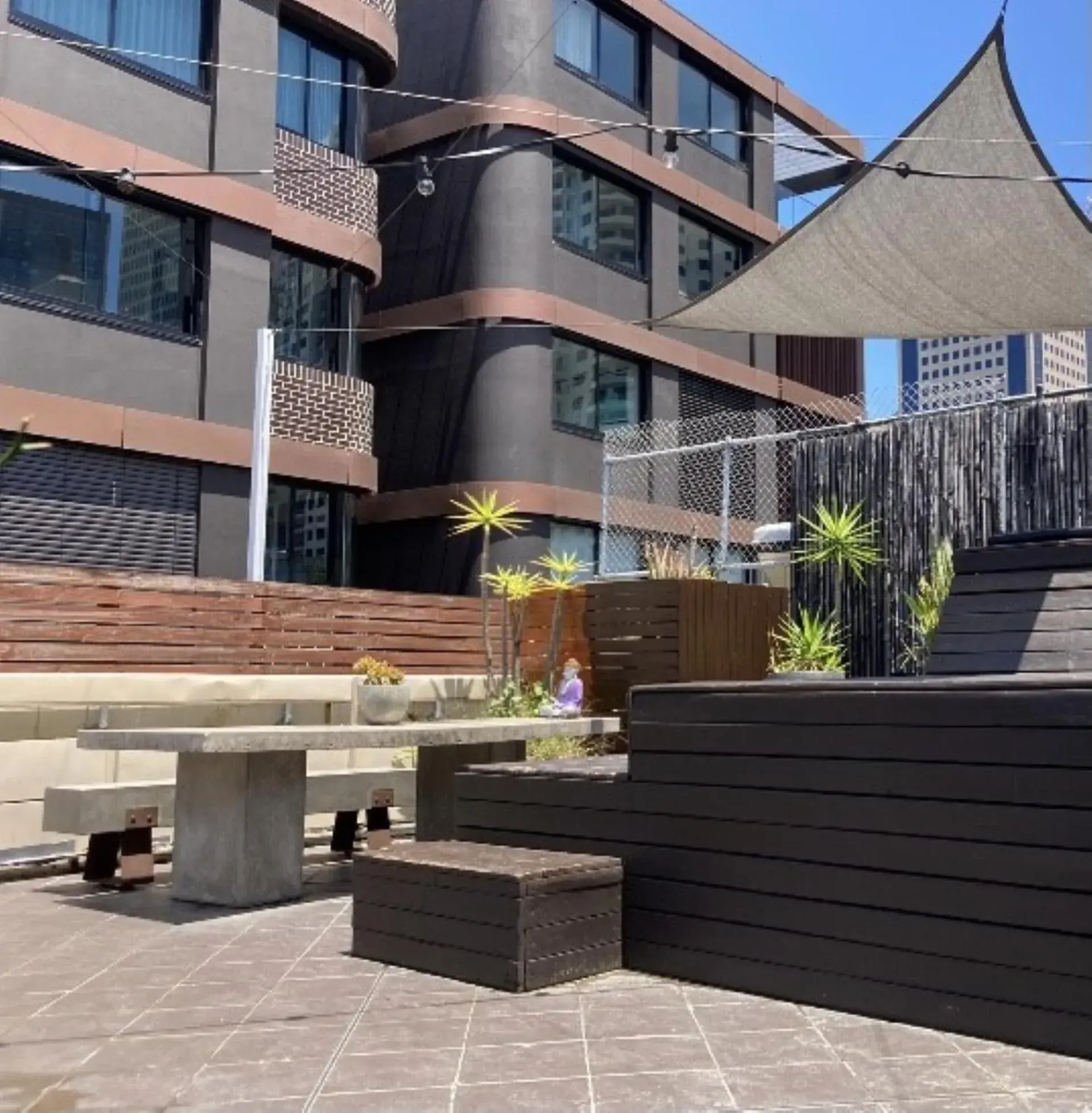 Balcony/Terrace in Big Hostel