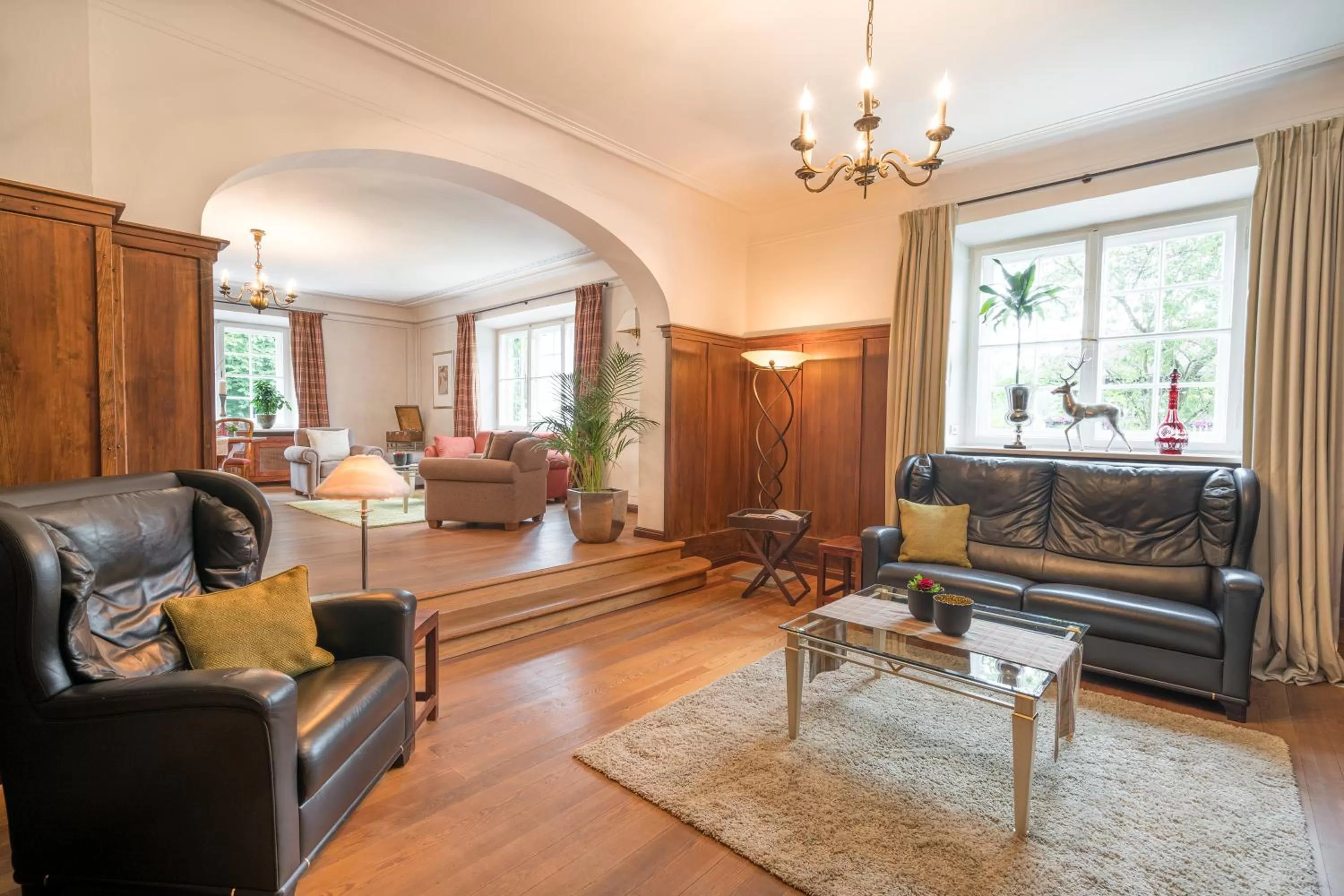 Seating area in Geldernhaus Hotel garni