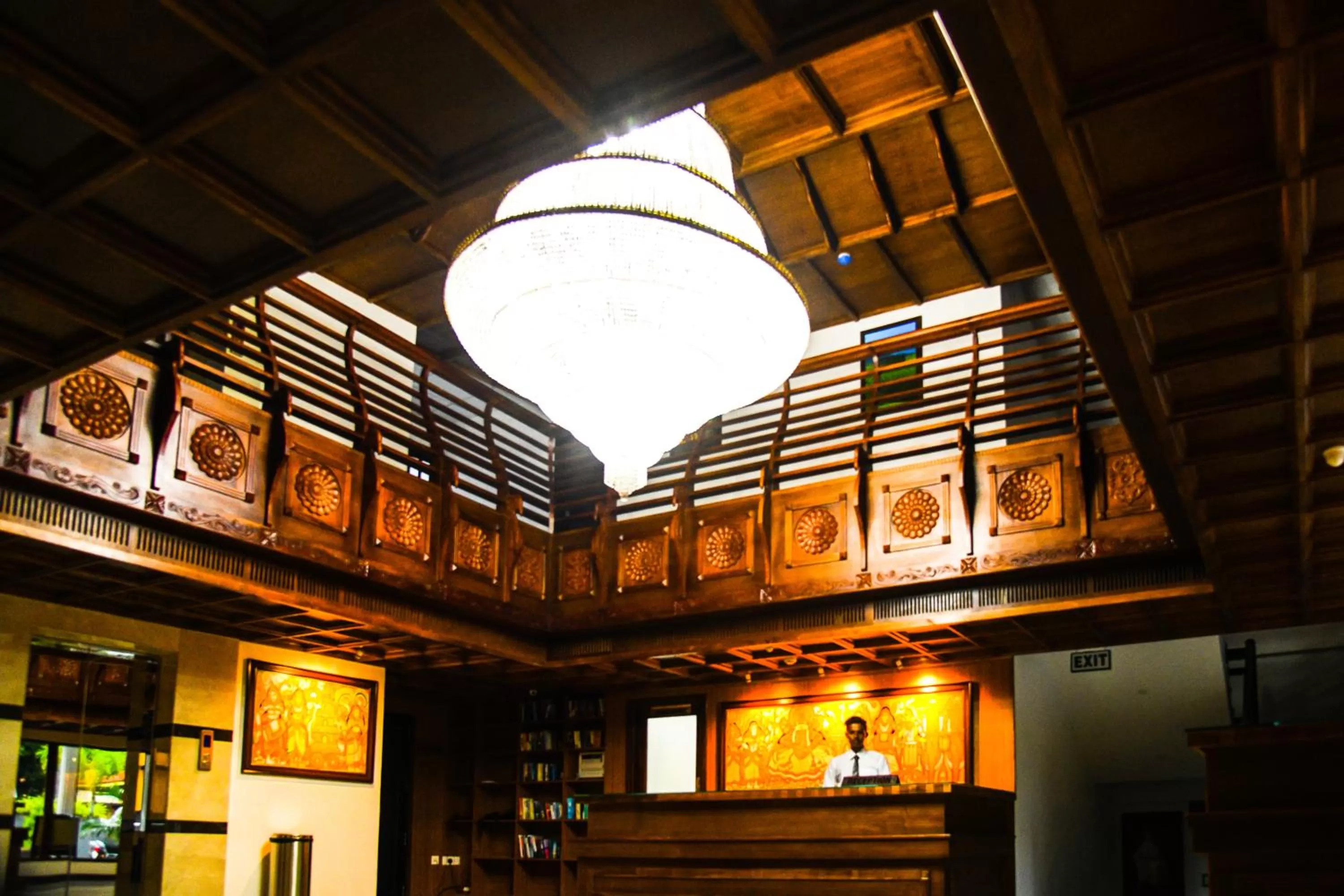 Lobby or reception in Sajjoys