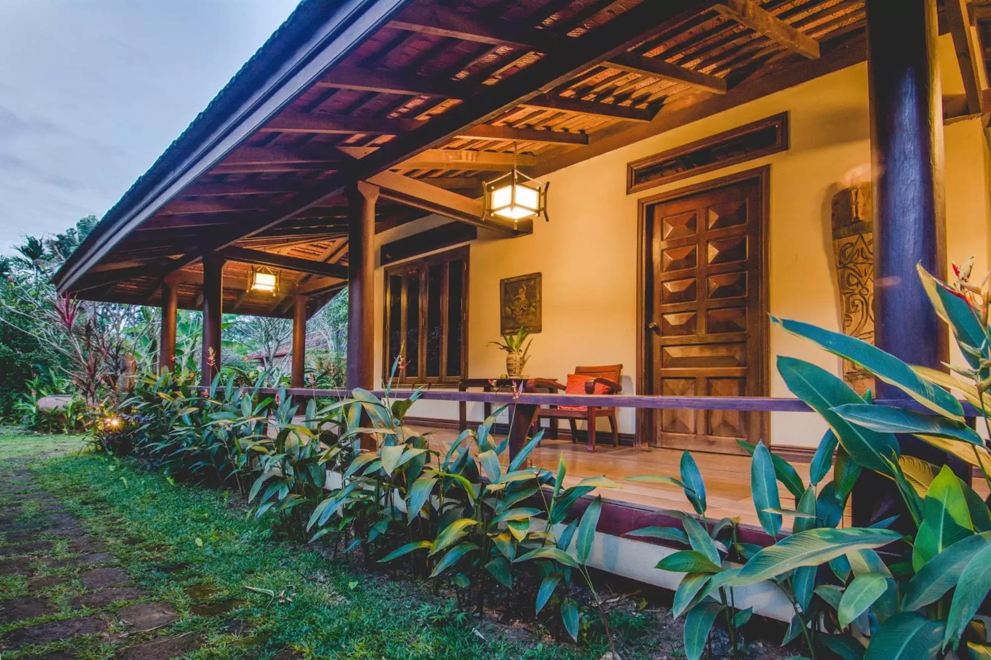 Balcony/Terrace in Terres Rouges Lodge