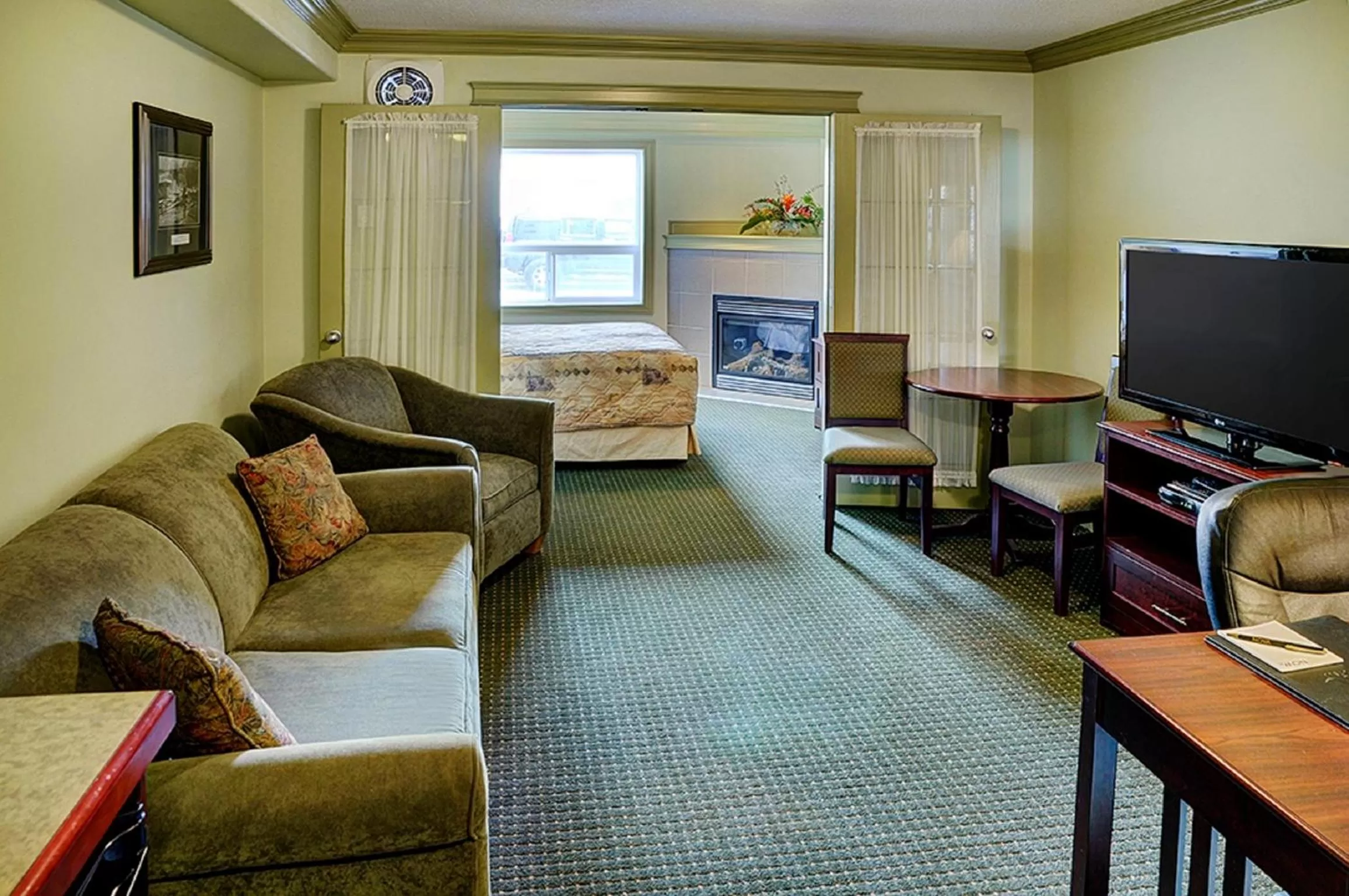 Seating area in Nova Inn Edson