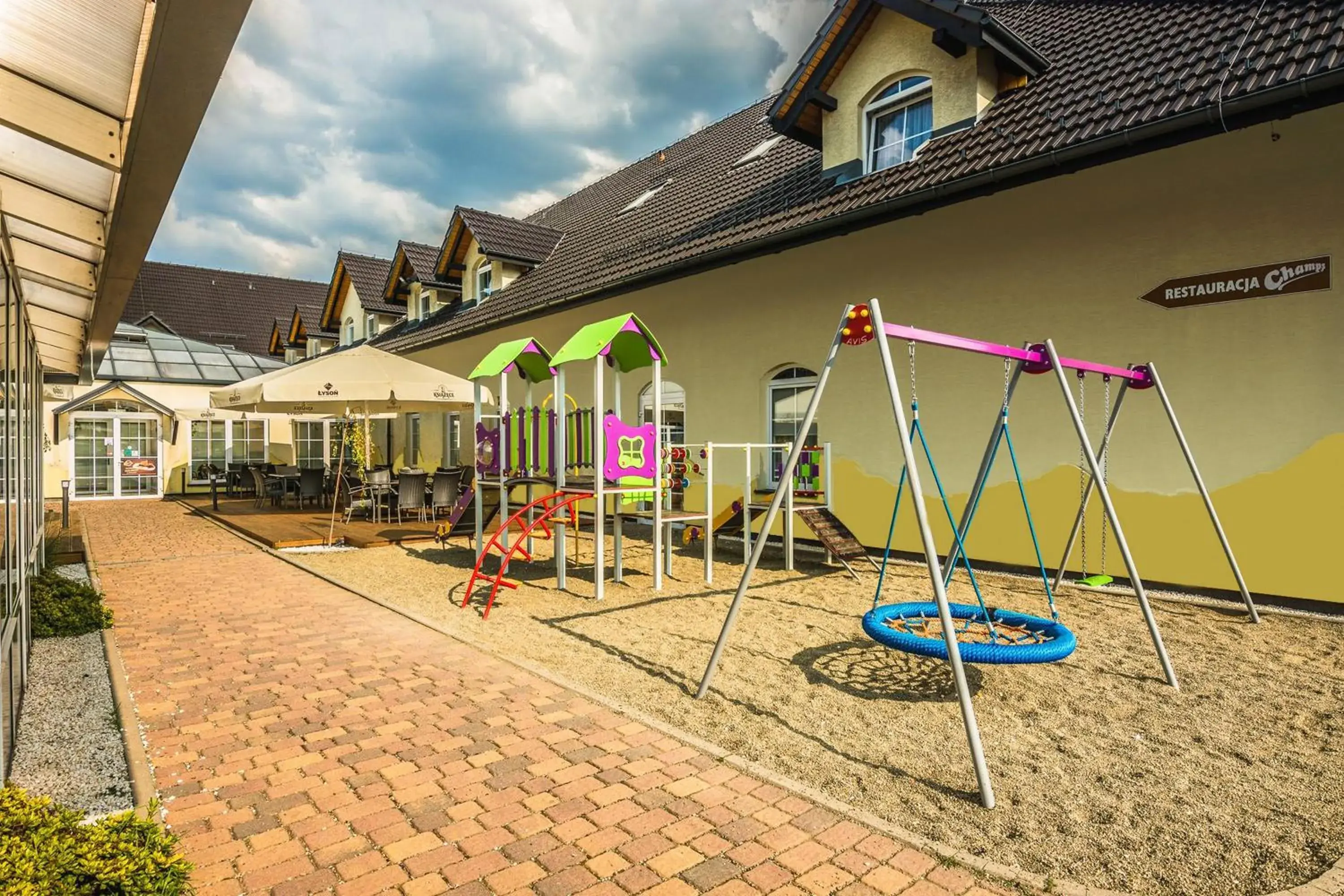 Children's Play Area in ParkHotel yso