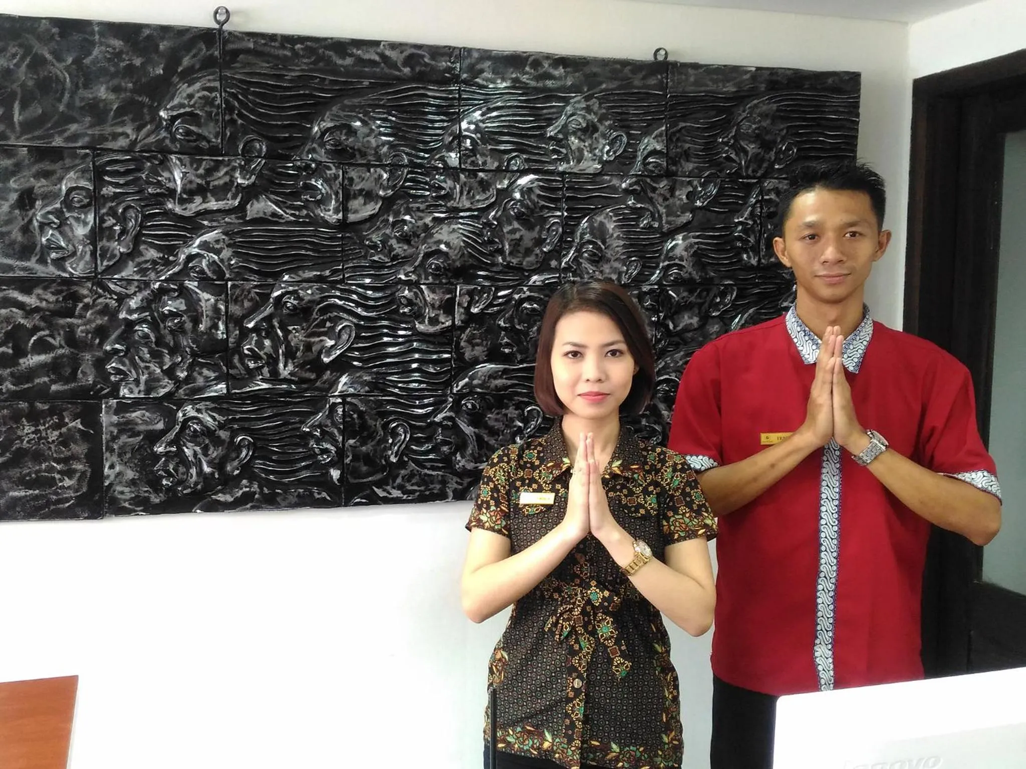 Staff in Grand Puri Saron Hotel Yogyakarta