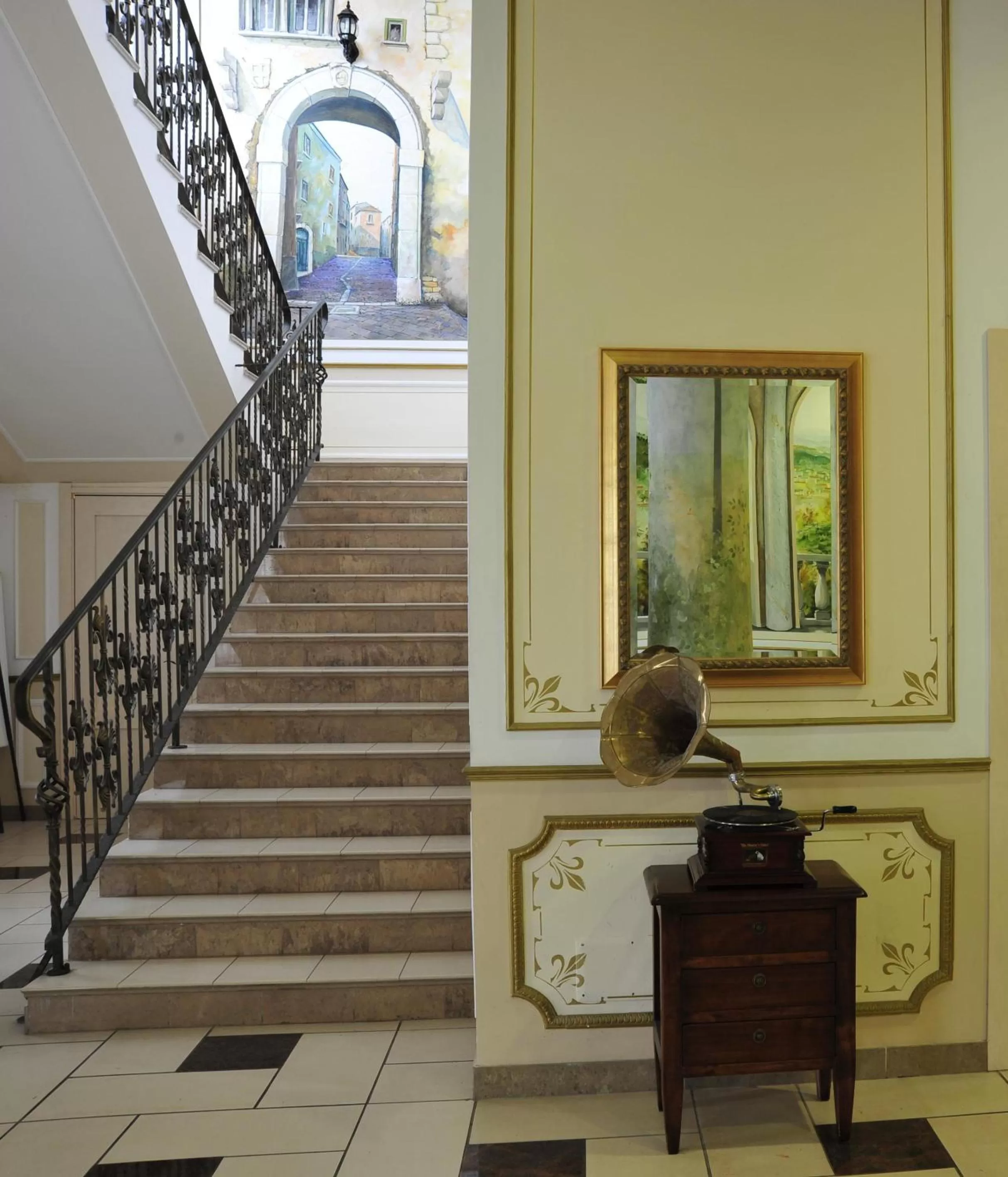 Decorative detail in Hotel Rinascimento