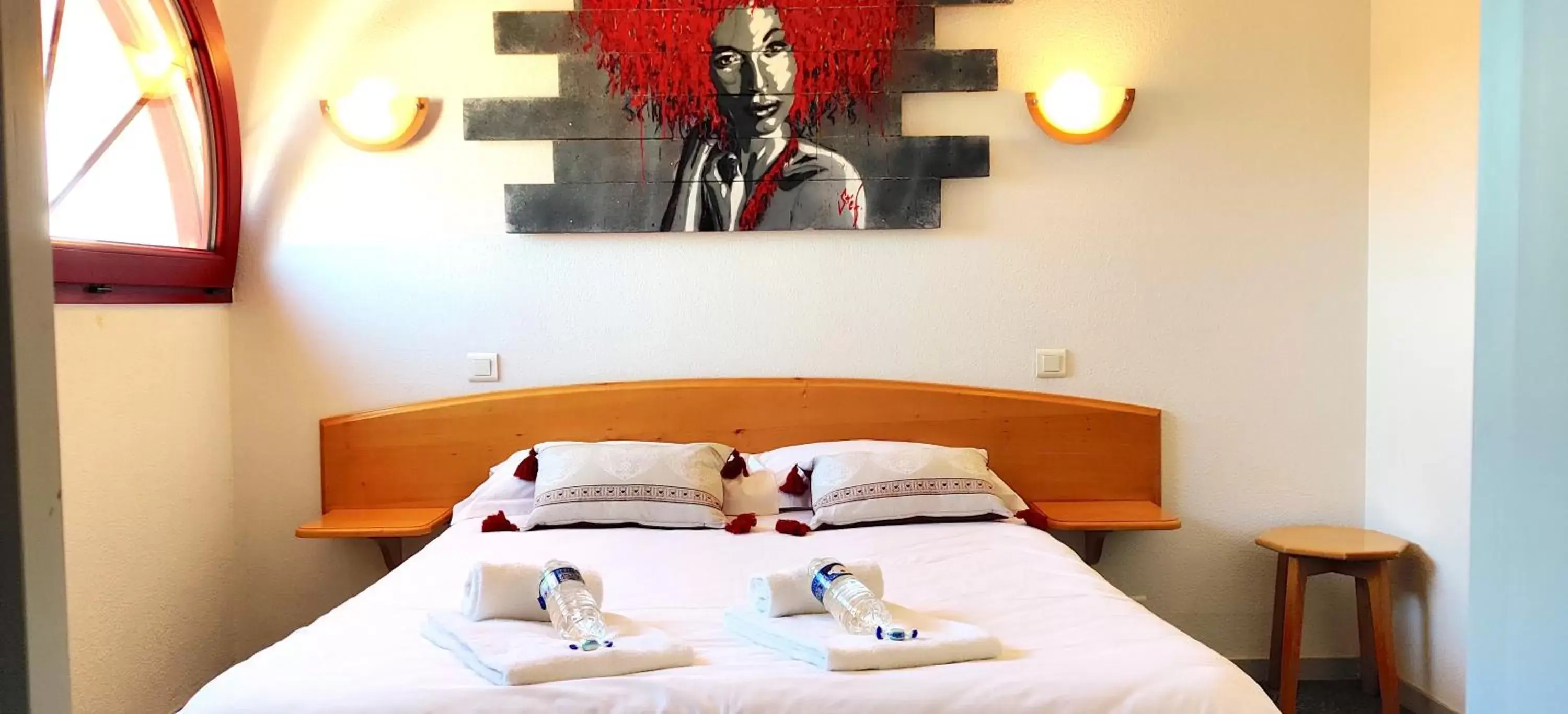 Bedroom, Bed in Hotel La Bosselle