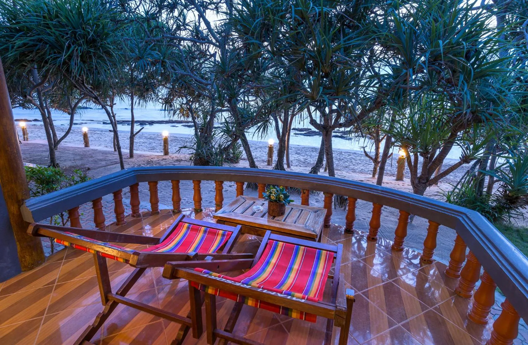 Patio in Lanta Miami Resort - SHA Extra Plus