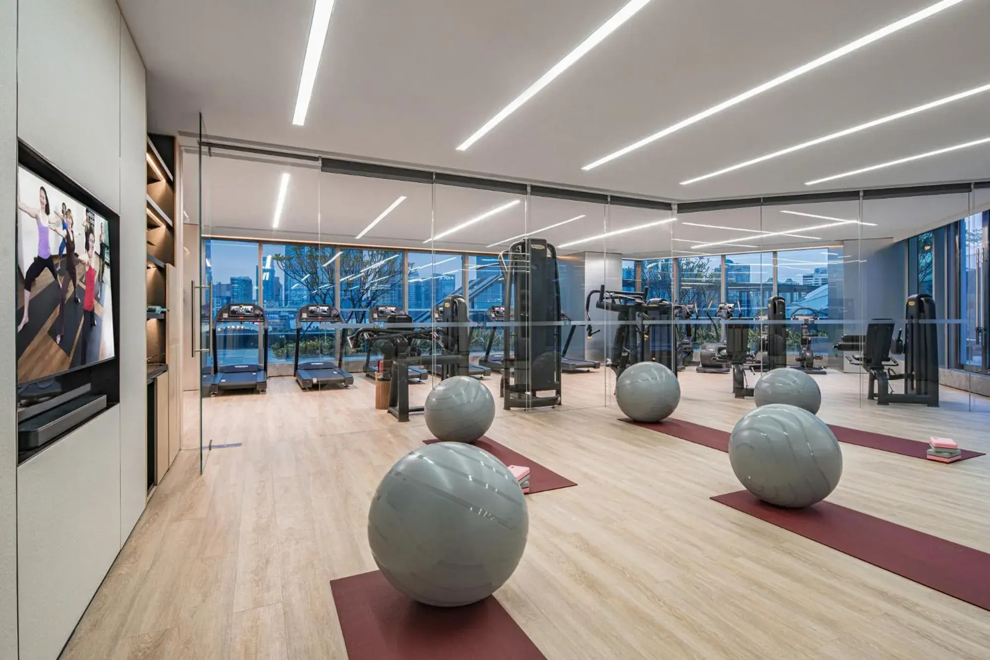 Fitness centre/facilities, Fitness Center/Facilities in Ascott ICC Guangzhou