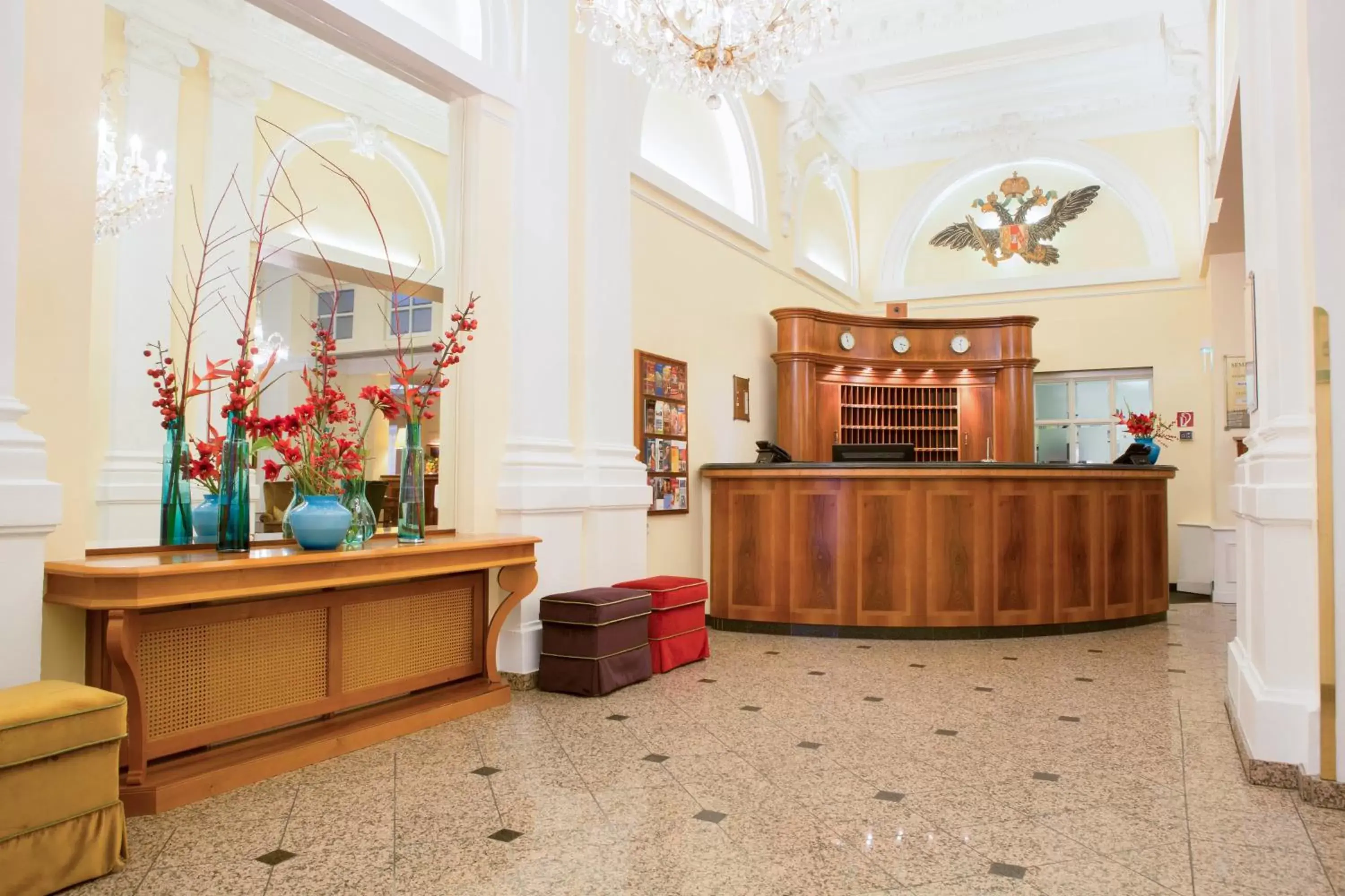 Lobby or reception, Lobby/Reception in Hotel Kaiserhof Wien