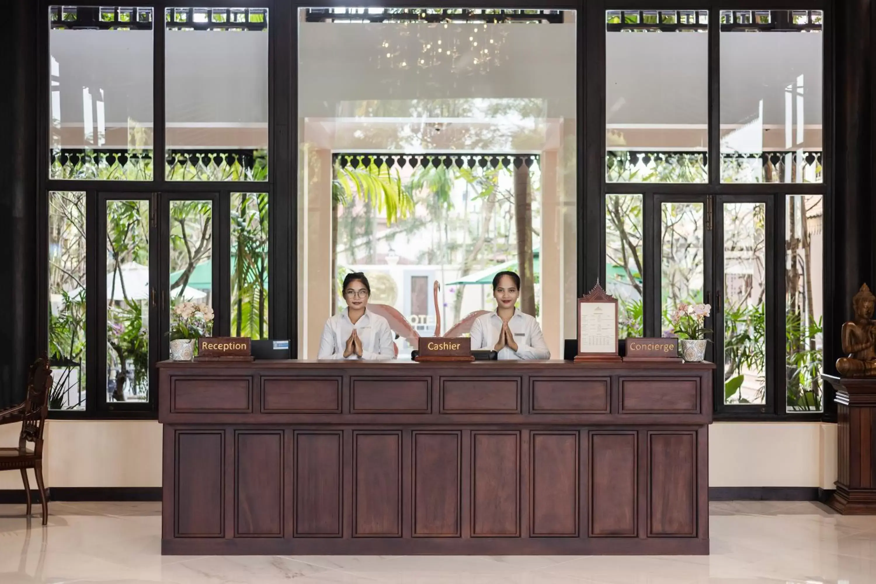 Lobby or reception, Lobby/Reception in Saem Siemreap Hotel