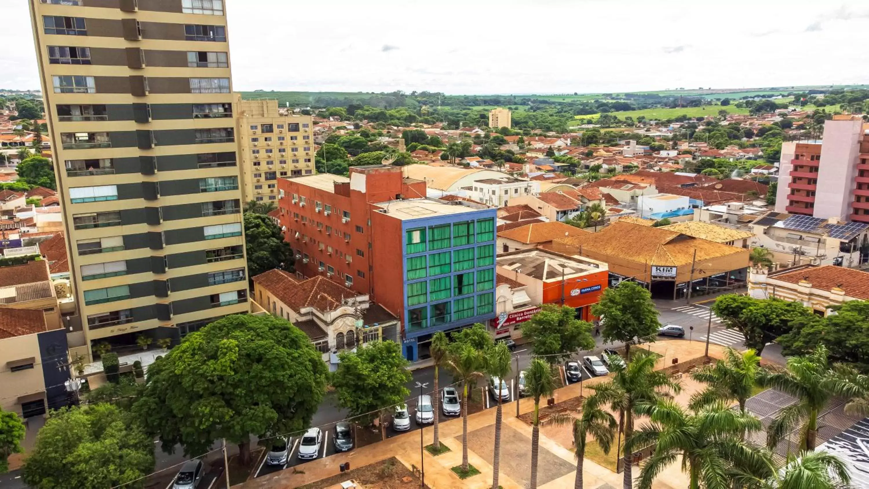 Property building, Bird's-eye View in Dan Inn Barretos