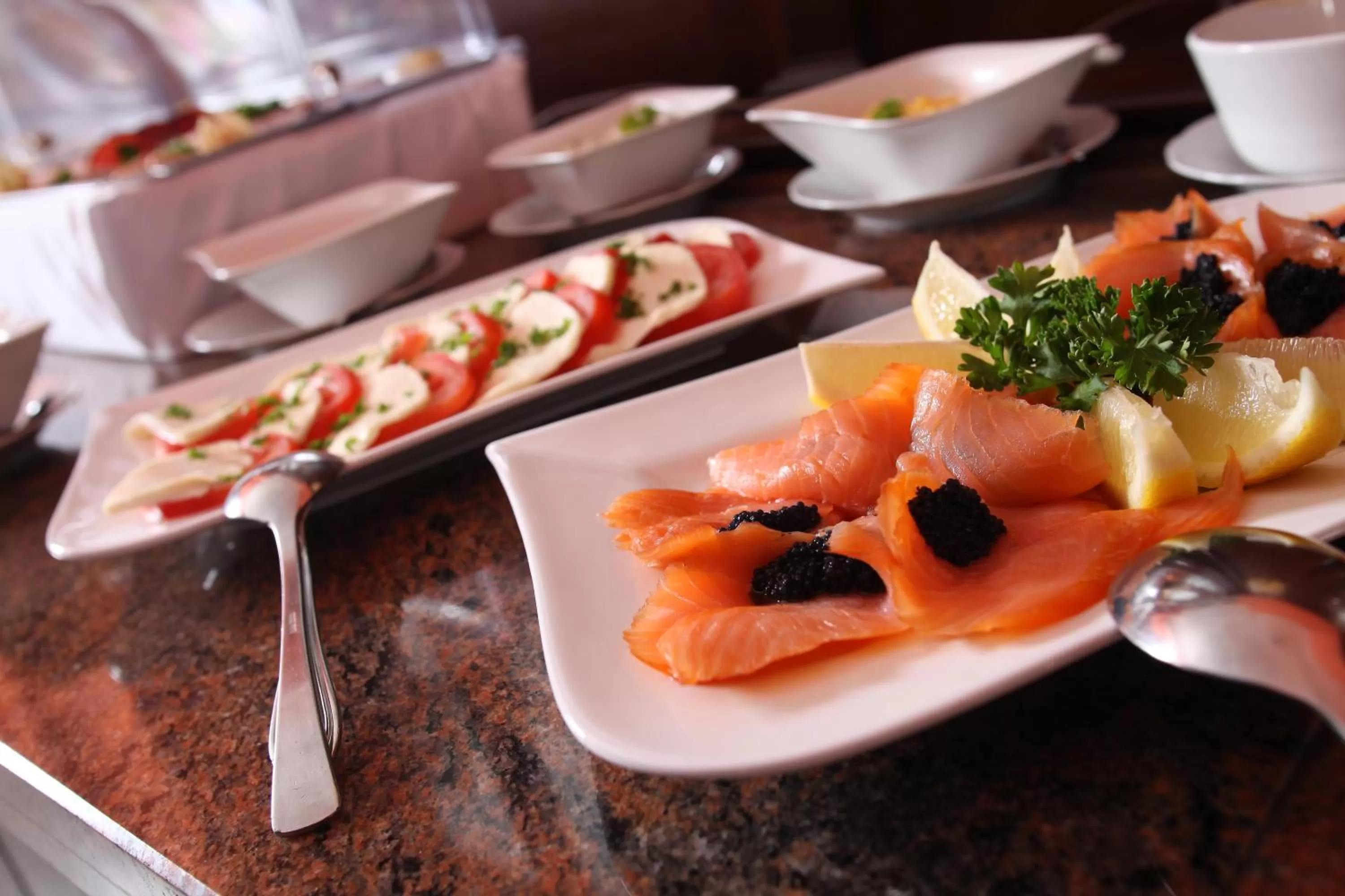 Food close-up in Hotel Artushof