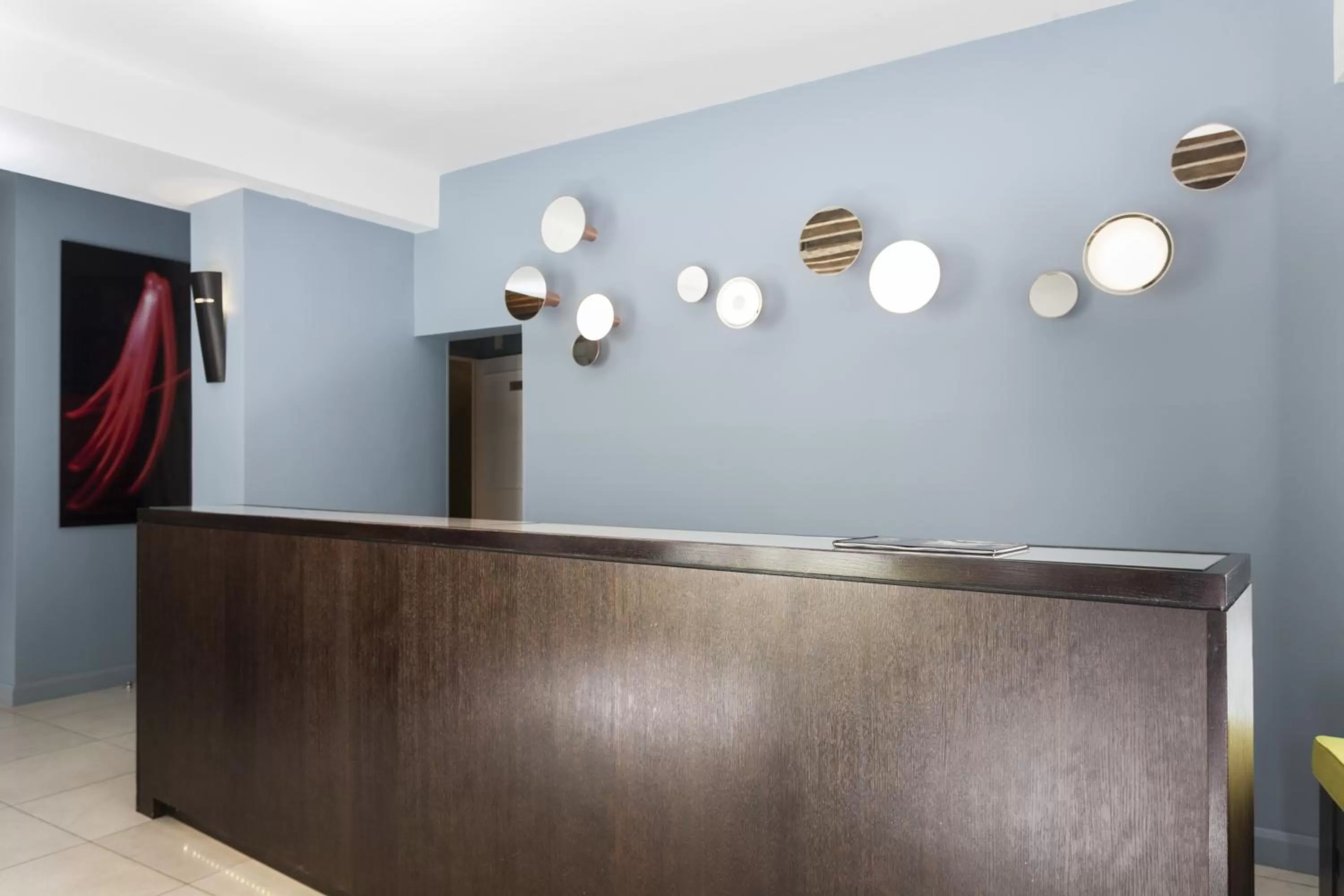 Lobby or reception in Hôtel Duo