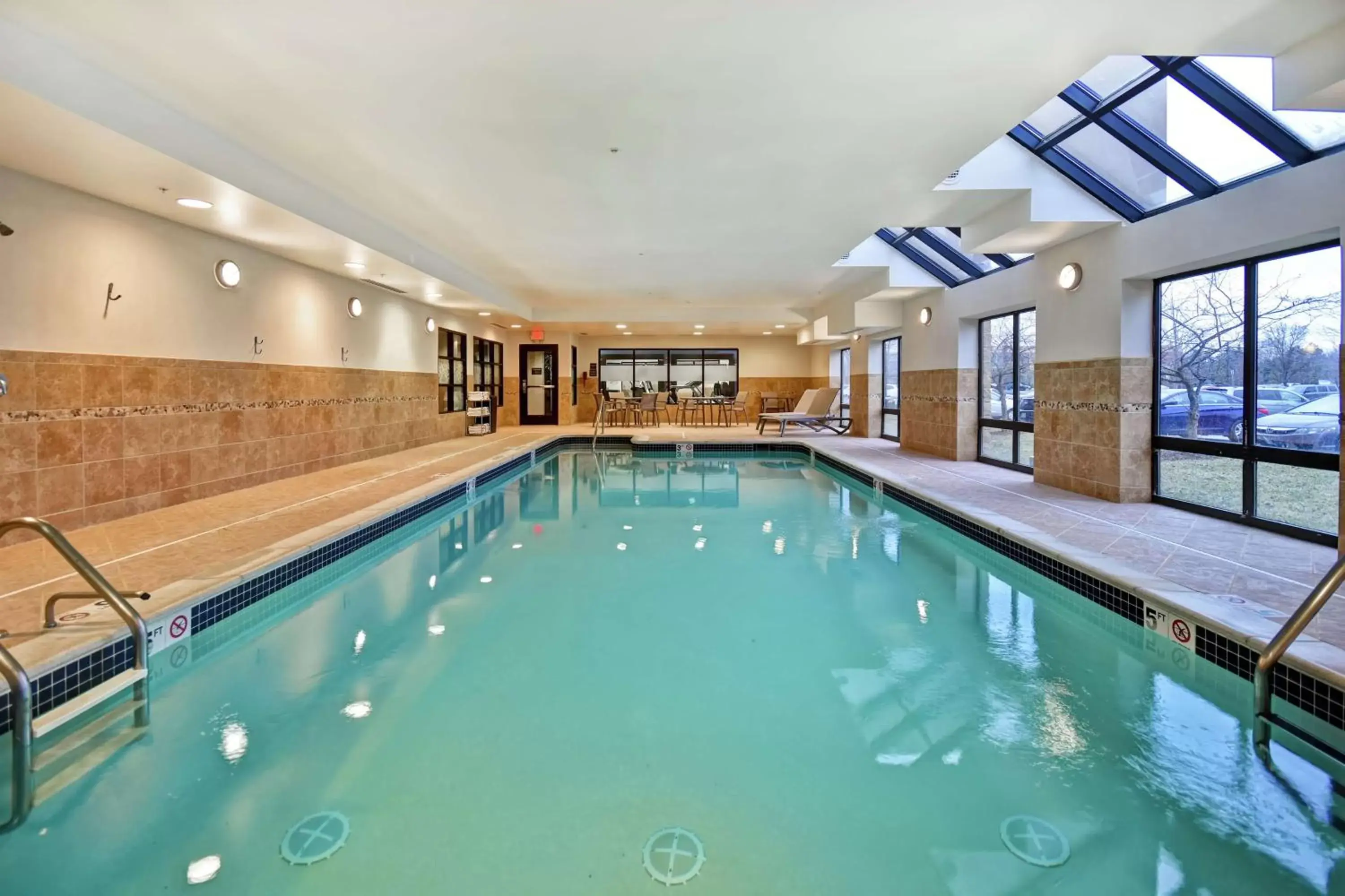 Pool view, Swimming Pool in Hampton Inn & Suites Detroit-Canton