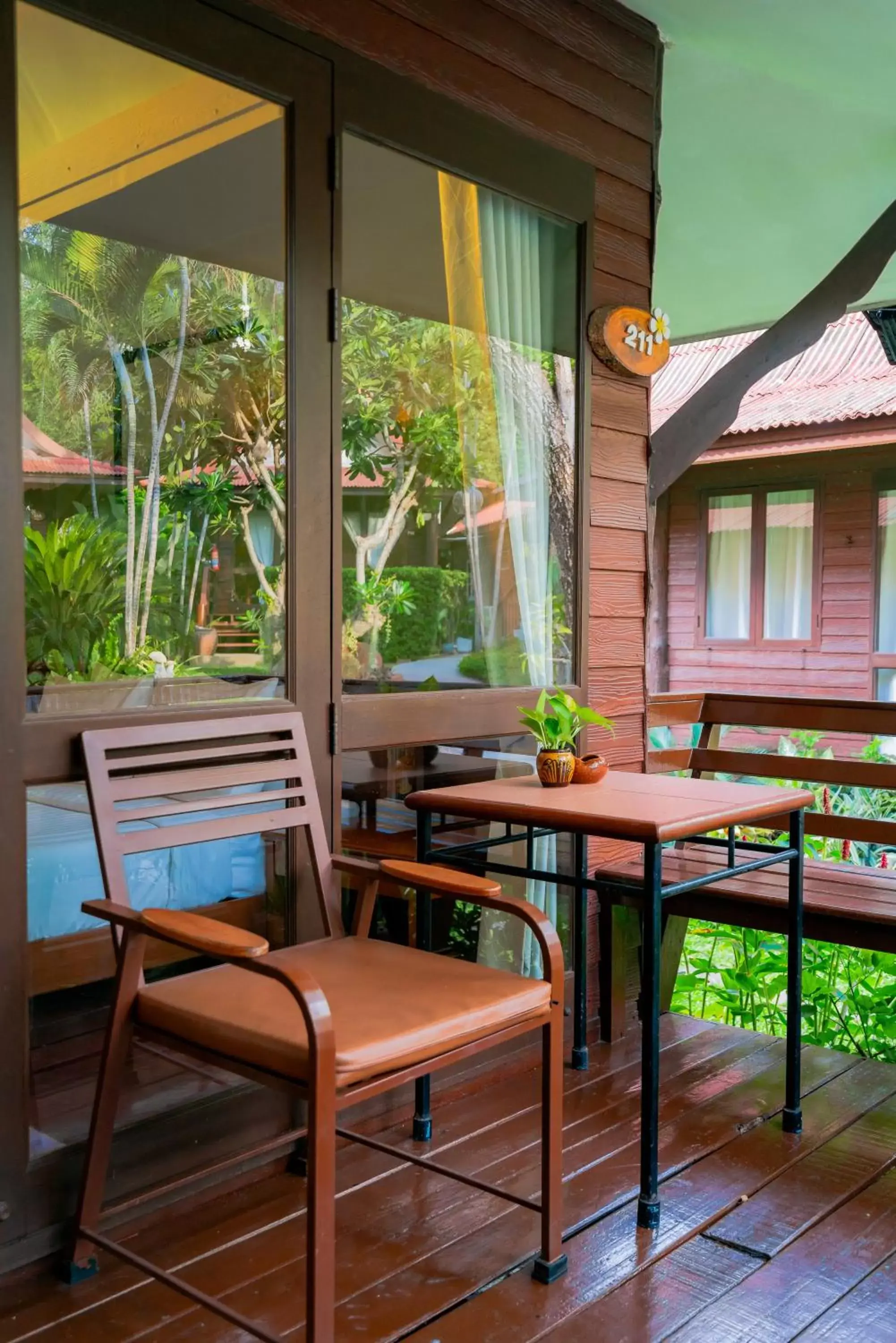 Balcony/Terrace in Baan Duangkaew Resort