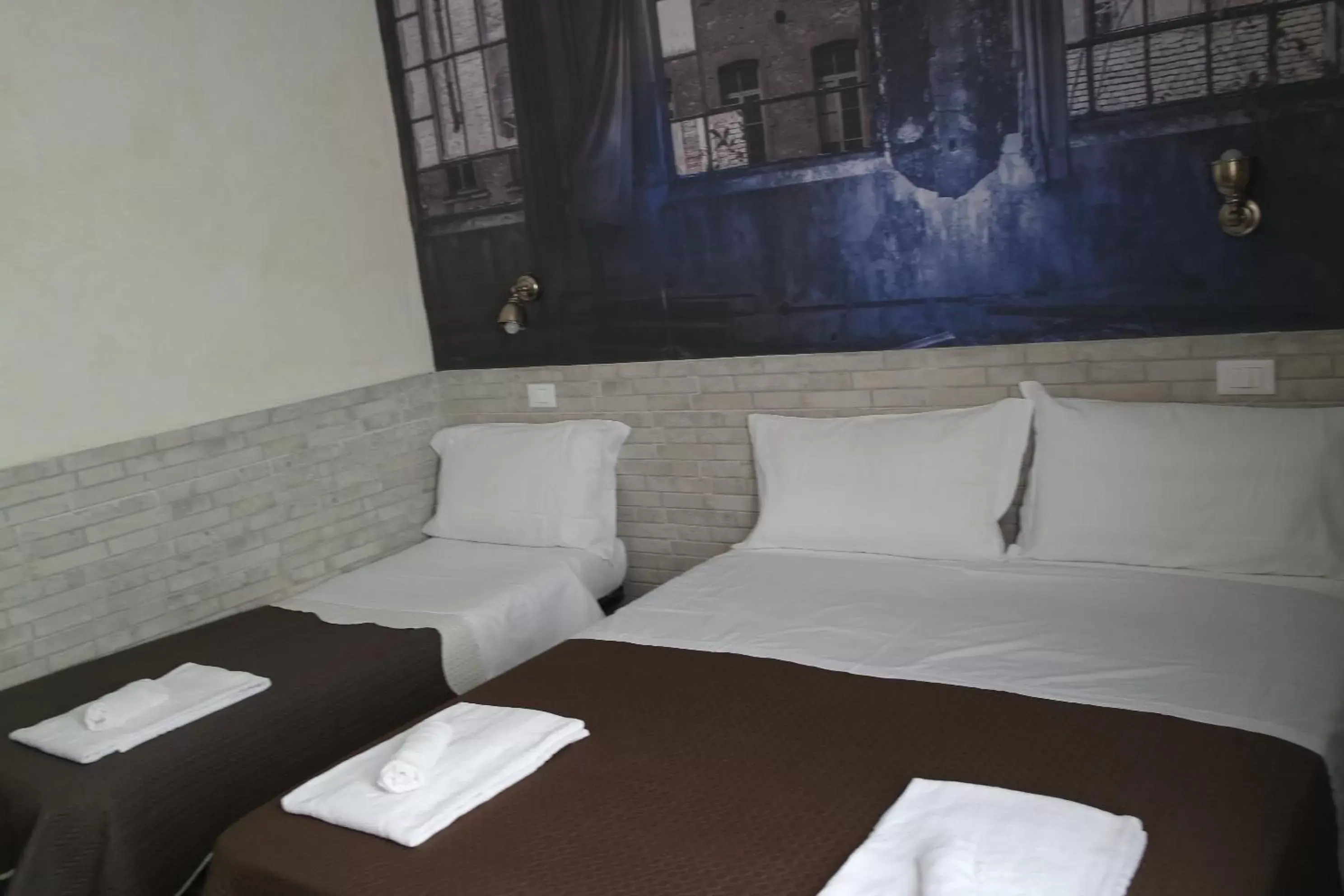 Bed in Hotel Agorà