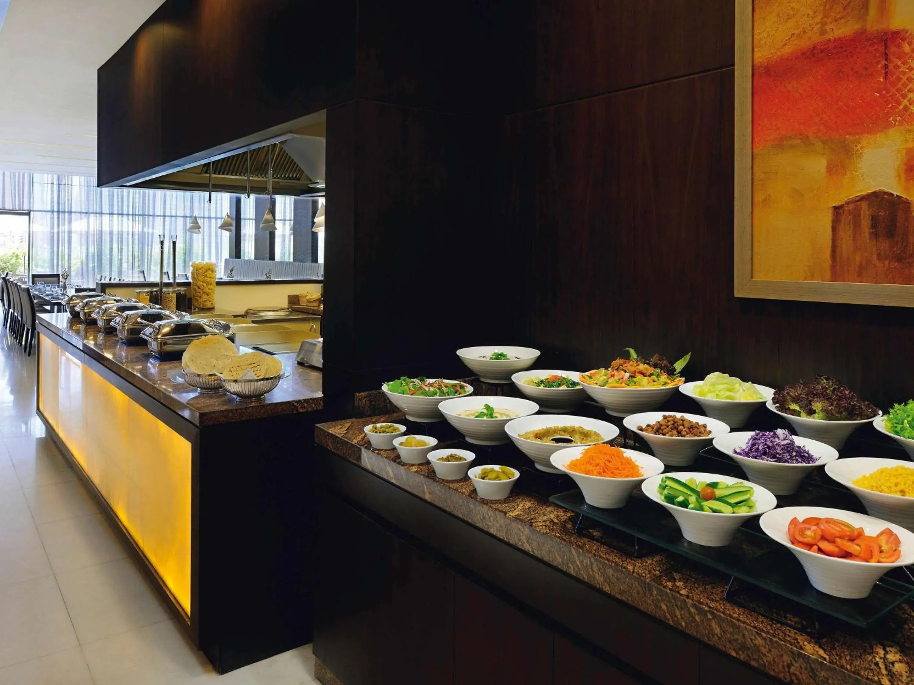 Restaurant/places to eat, Food in Moevenpick Hotel Apartments The Square