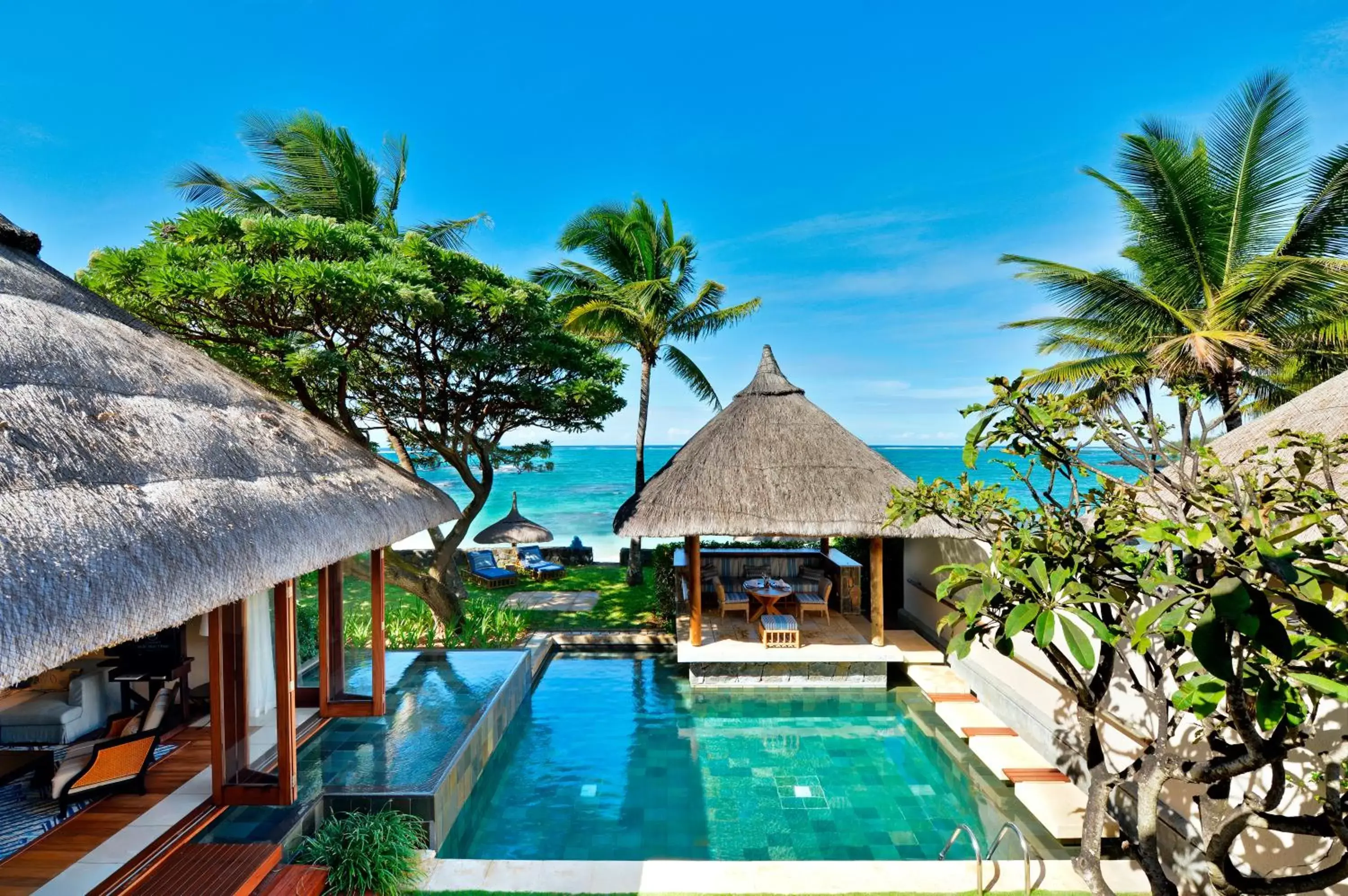 Day, Swimming Pool in Constance Belle Mare Plage