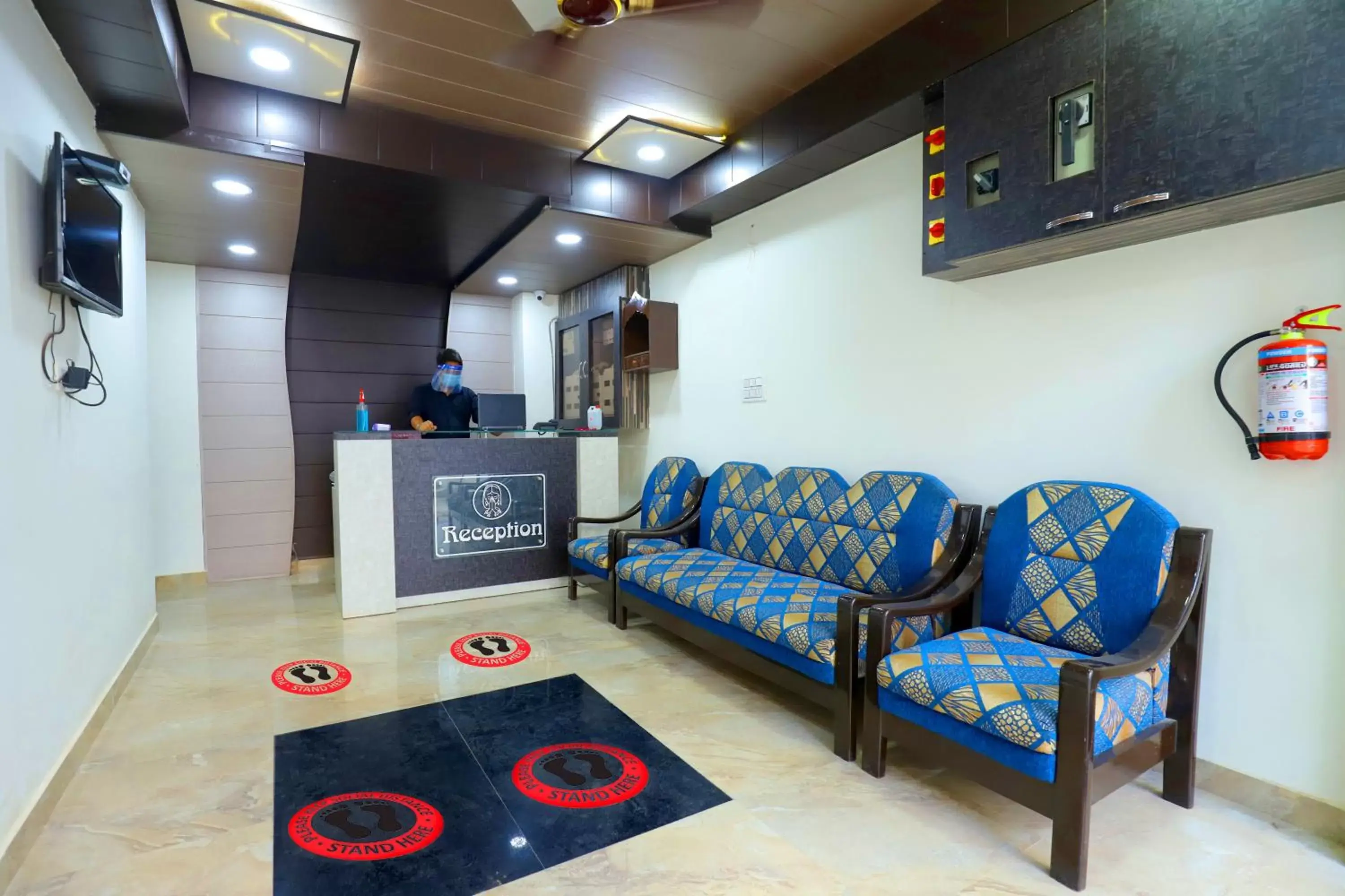 Lobby or reception in Perfectstayz Value Umra Grace - Near Haridwar Railway Station Lobby or reception in Perfectstayz Value Umra Grace - Near Haridwar Railway Station