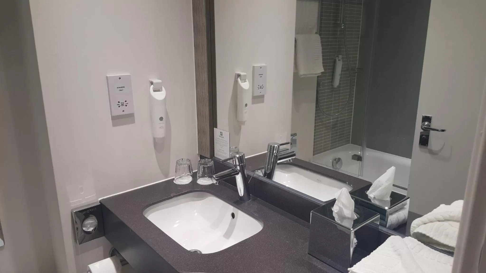 Bathroom in Holiday Inn Derby/Nottingham by IHG