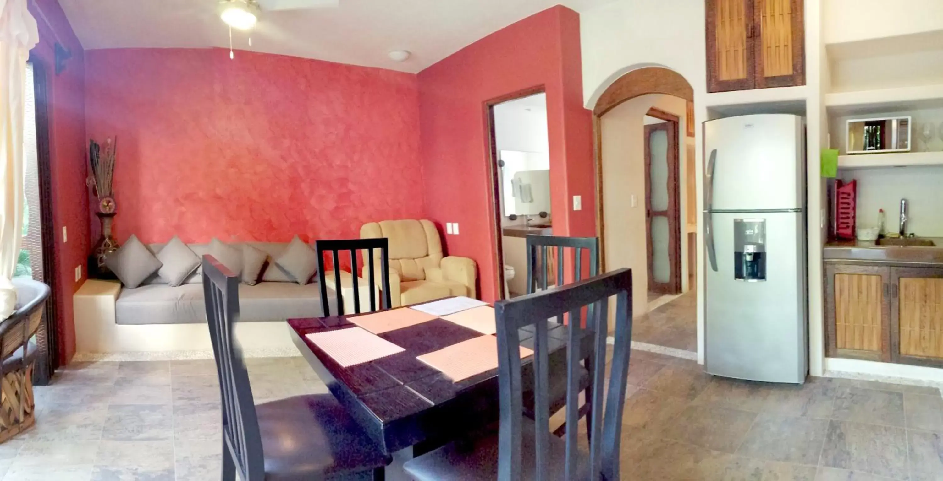 Living room, Dining Area in Ceiba Studios