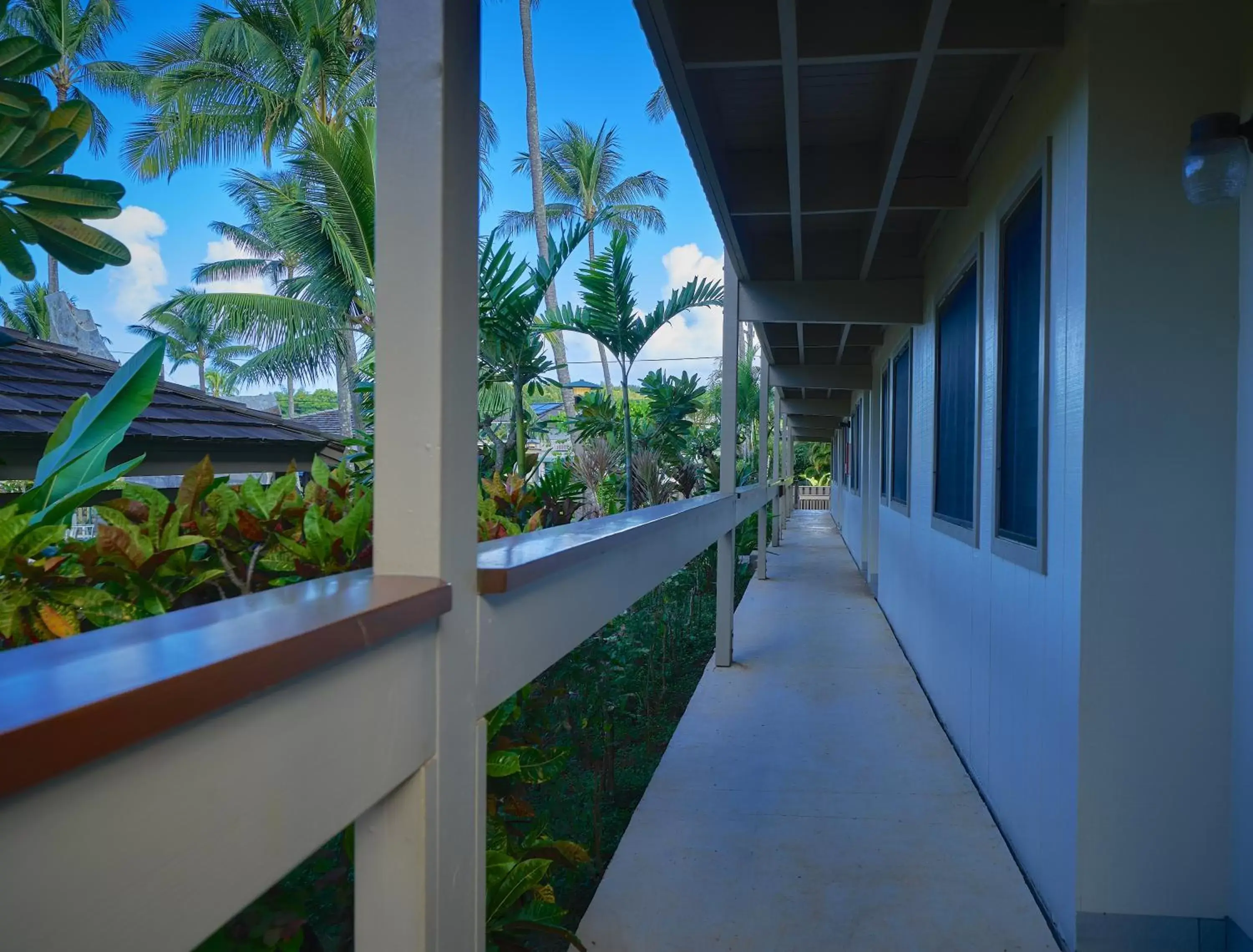 Balcony/Terrace in The Kauai Inn