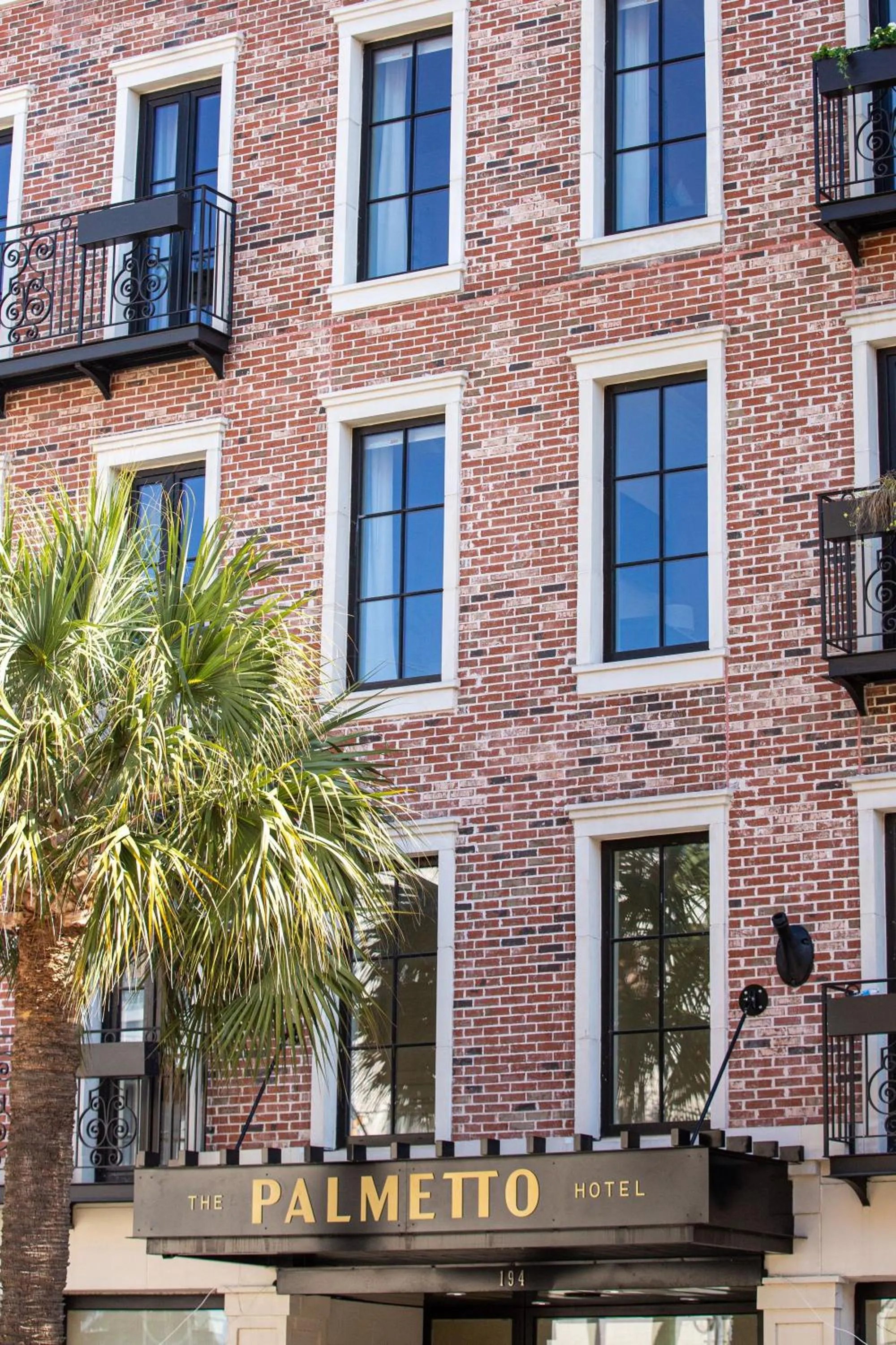 Property building in The Palmetto Hotel, Charleston
