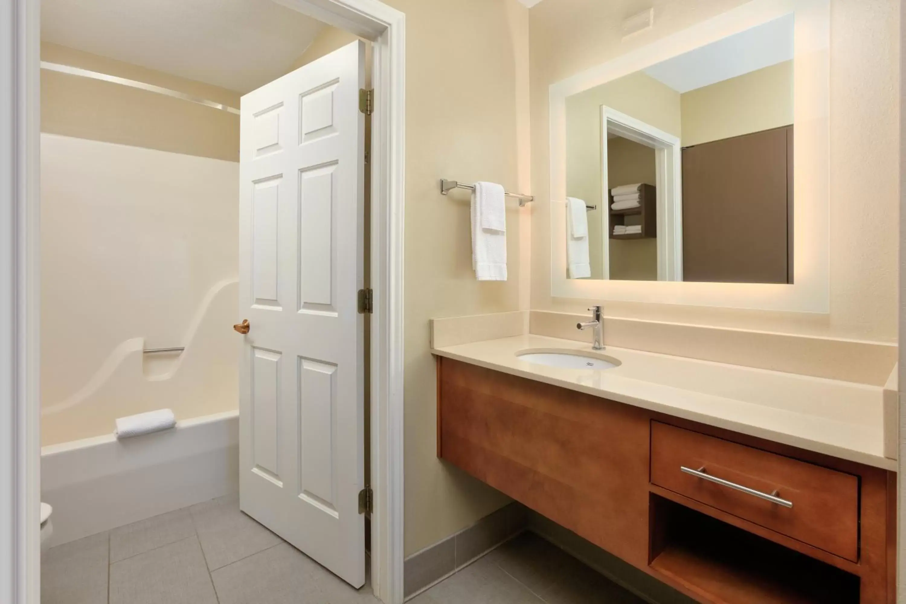 Bathroom in Staybridge Suites Corning, an IHG Hotel